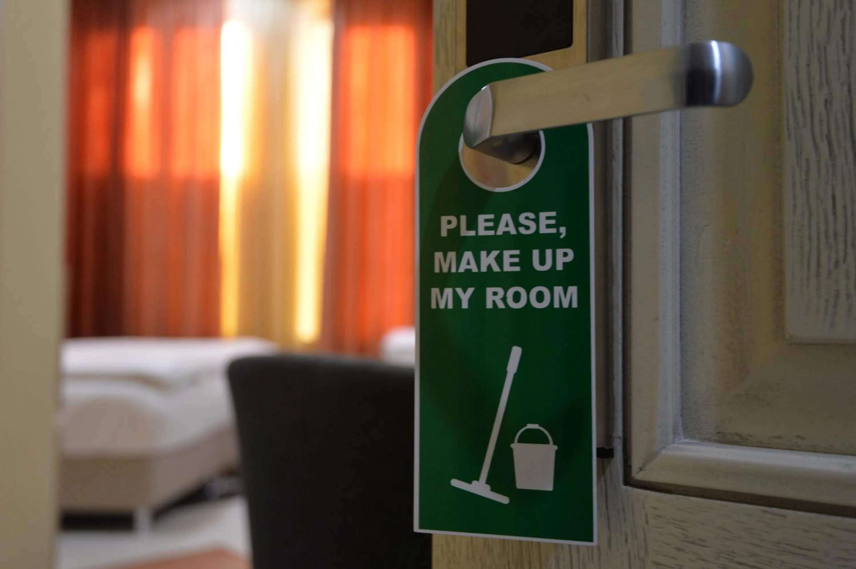 Decorative detail, Bed in Yerevan Deluxe Hotel