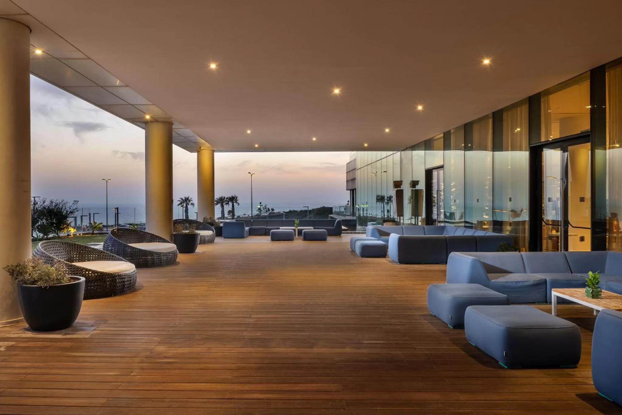 Lobby or reception in Vert Lagoon Netanya By AFI Hotels