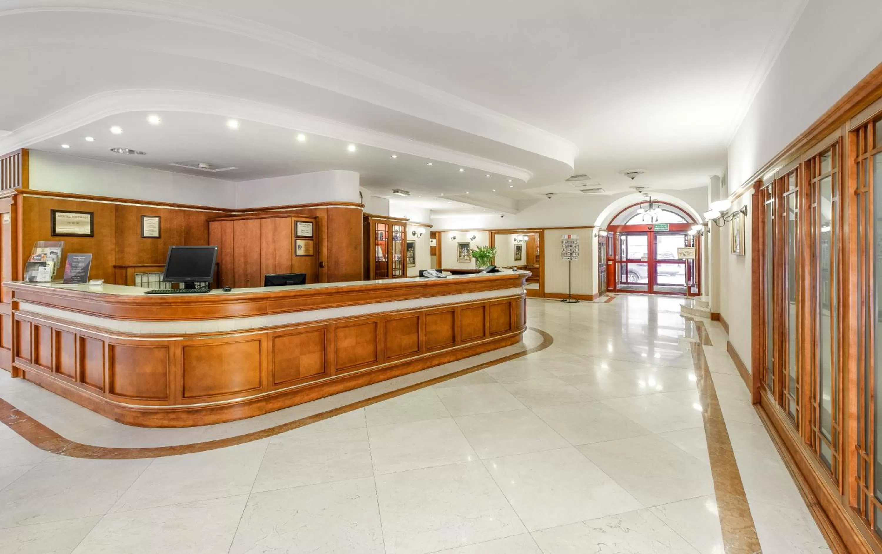Lobby or reception in Hotel Hetman