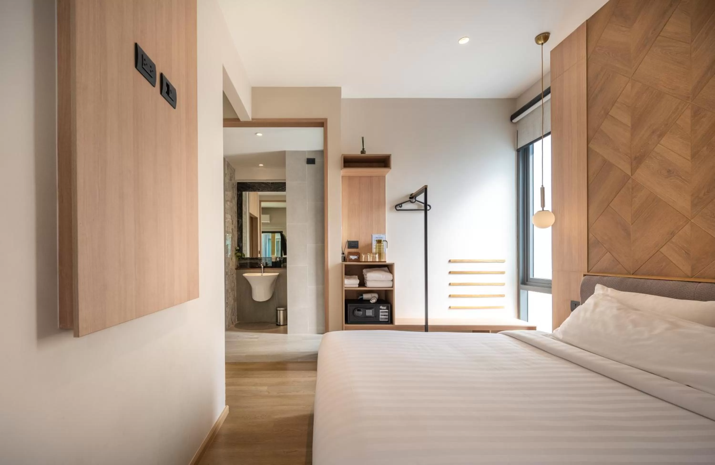 Bed in SHAN Villas Sukhumvit