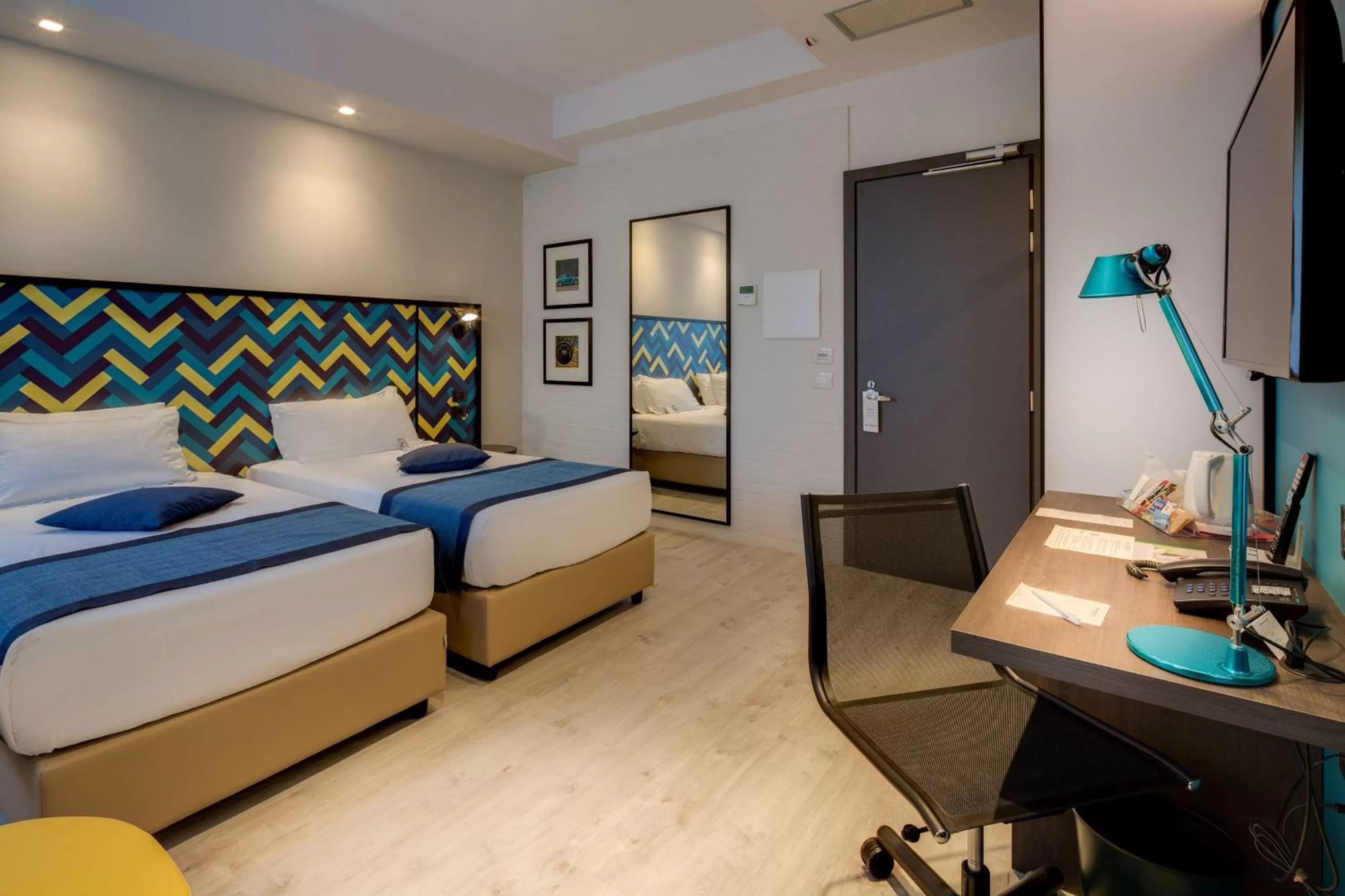 Photo of the whole room, Bed in Best Western Hotel Cristallo