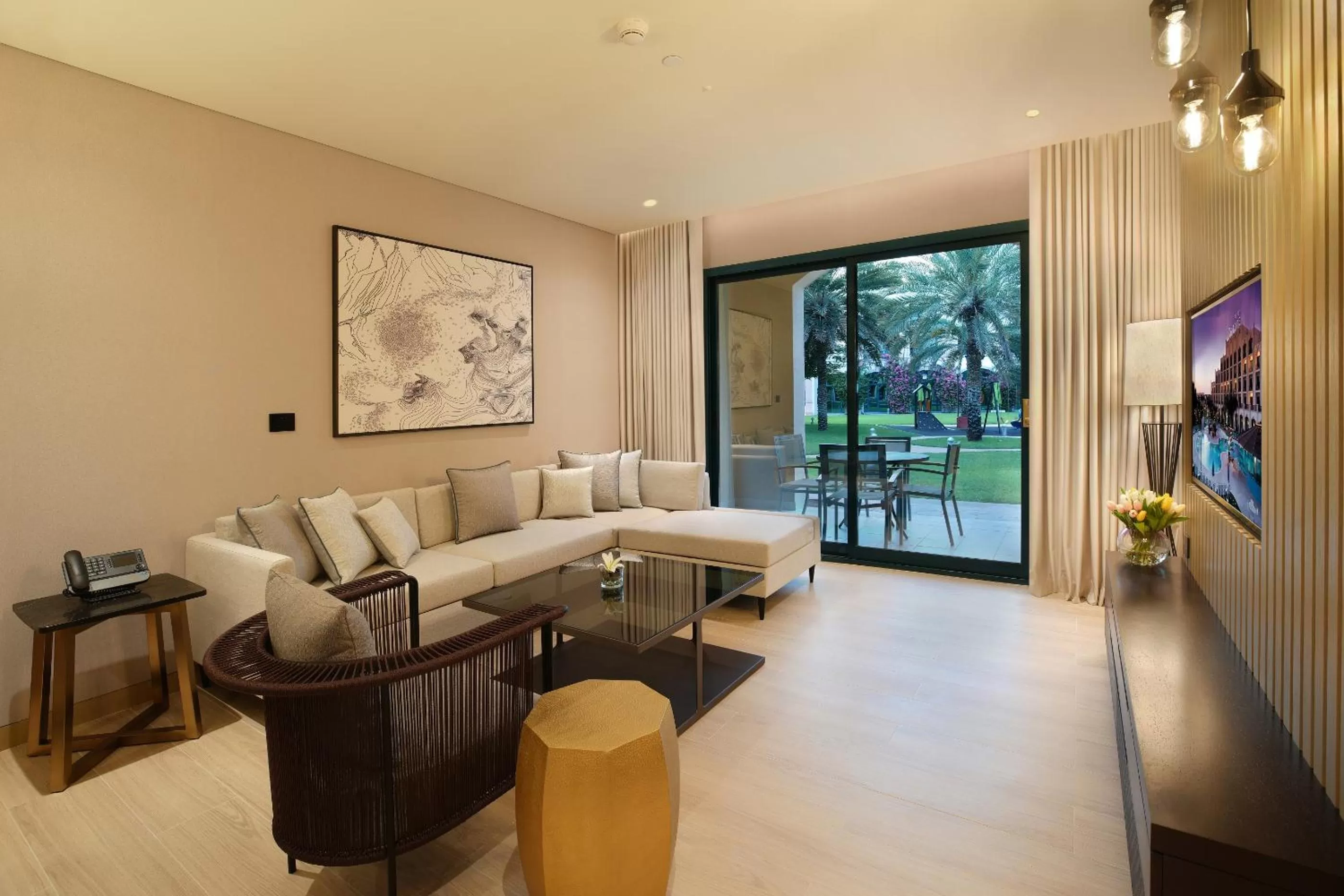 Living room in Al Ain Rotana