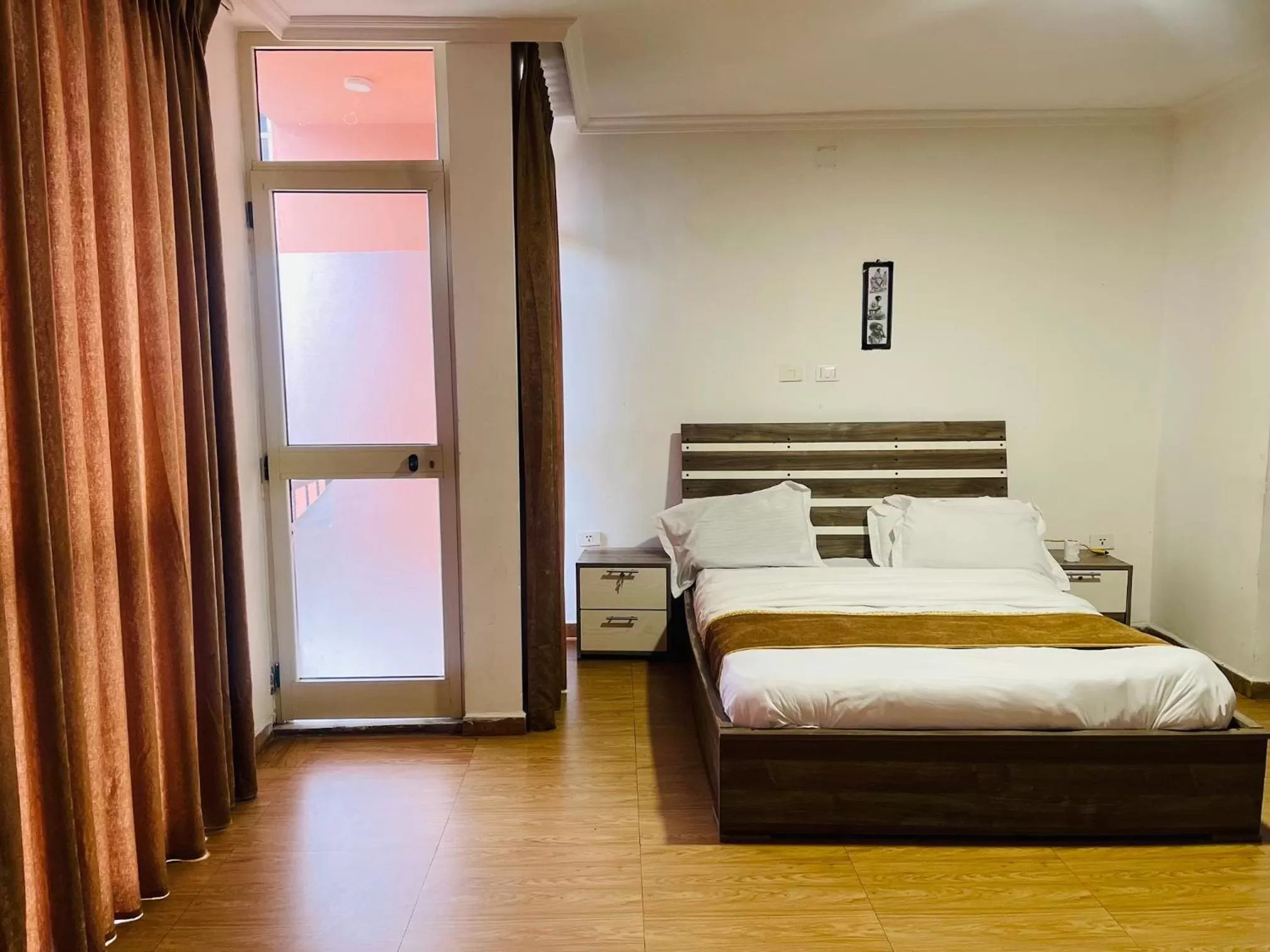 Bed in Goza Guest House