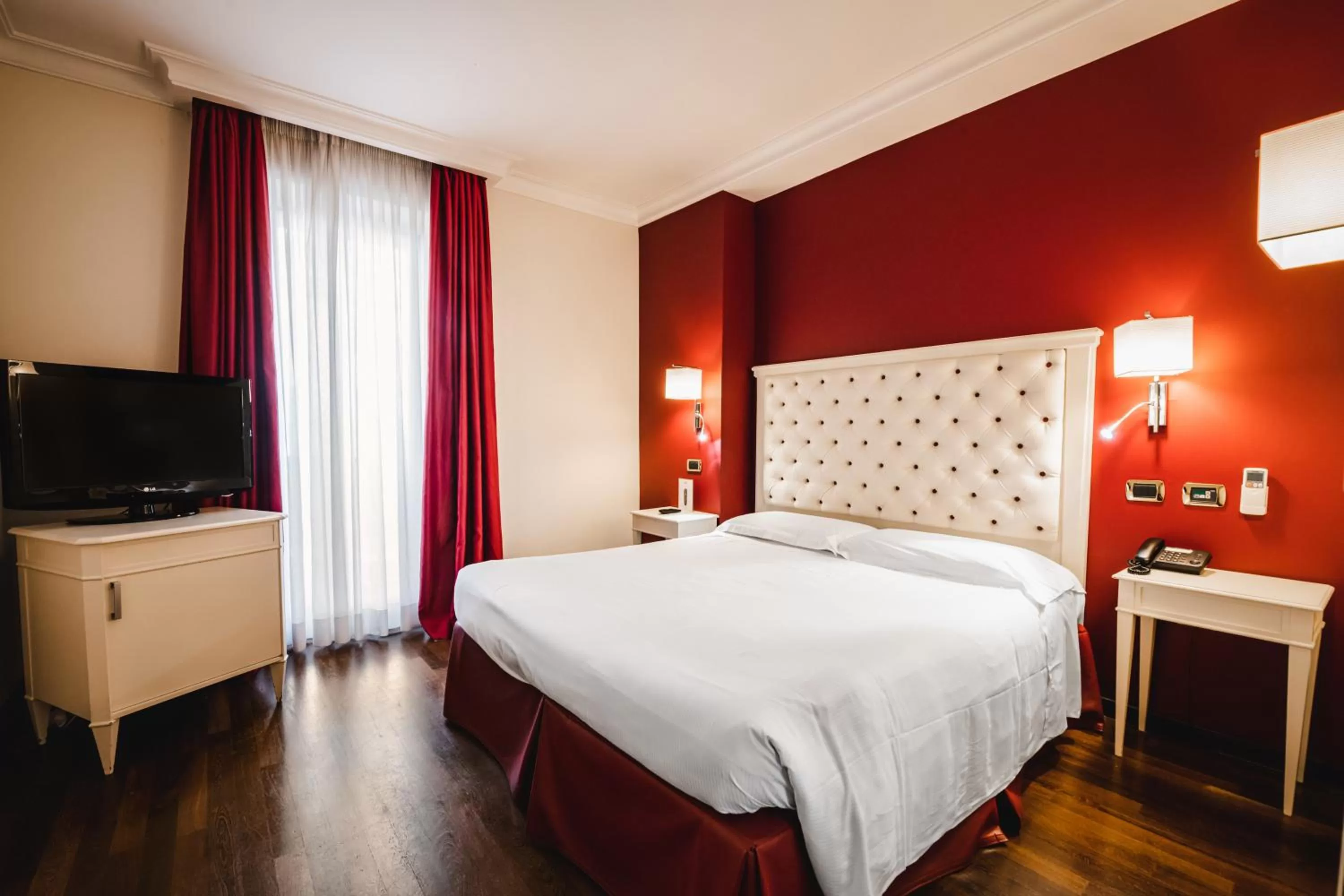 Bedroom, Bed in Trilussa Palace Hotel Congress & Spa