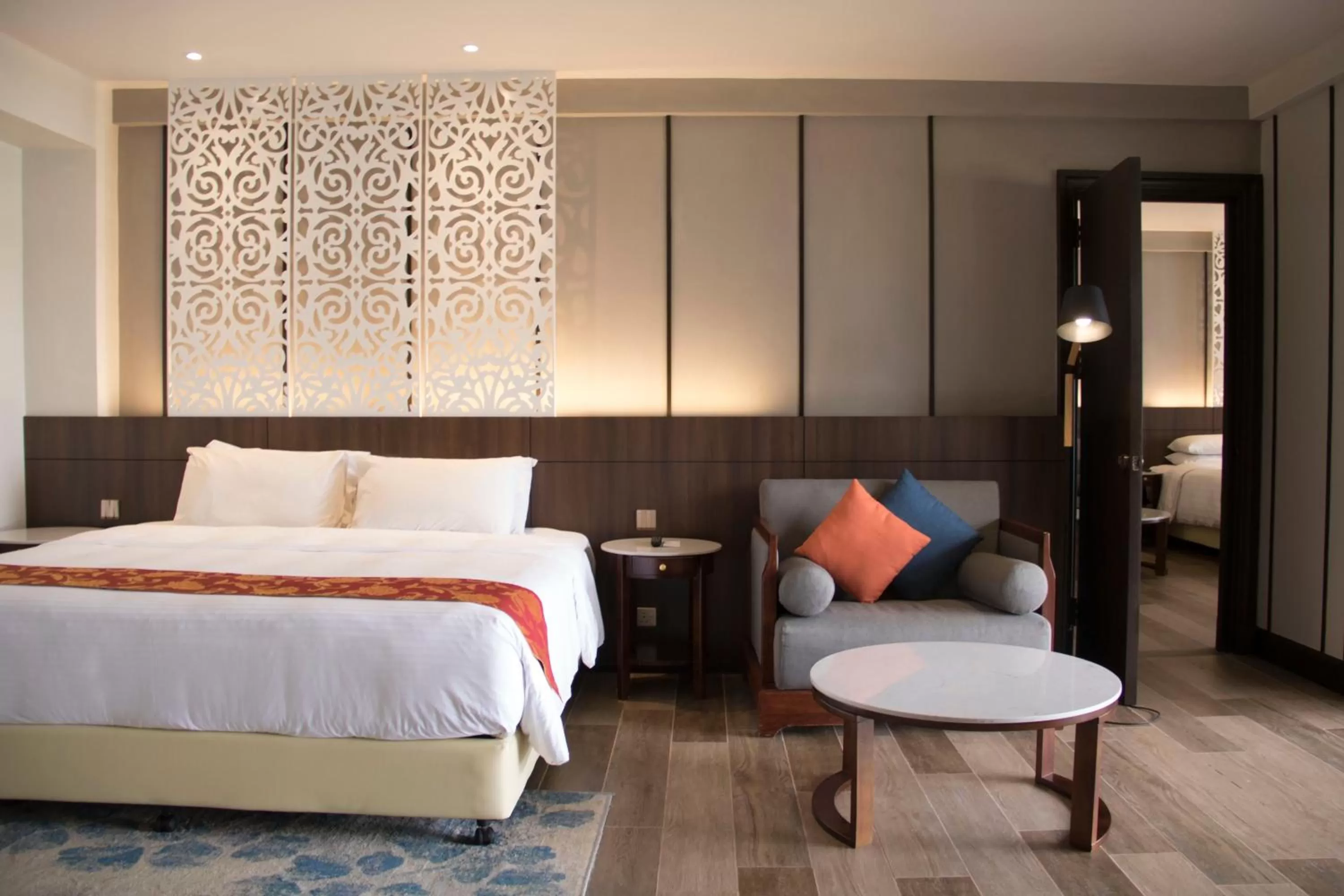 Bed in Nexus Resort & Spa Karambunai