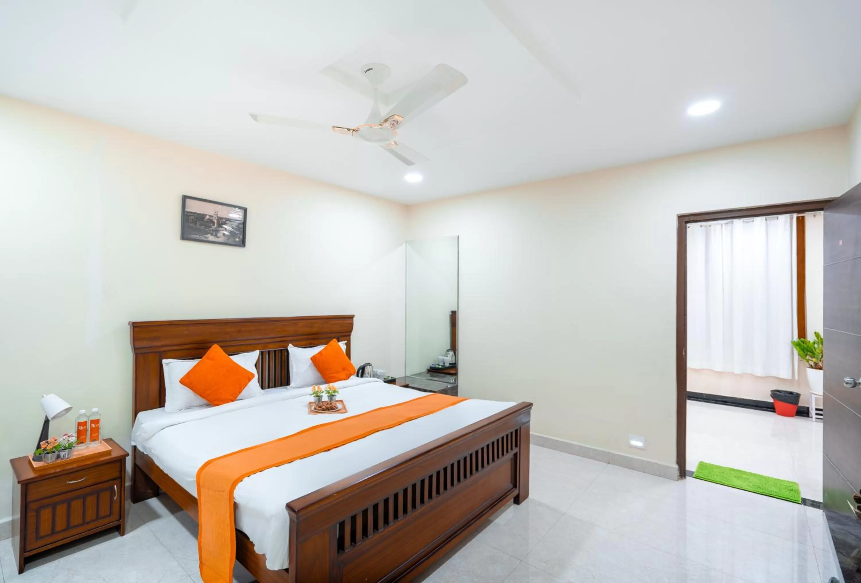 Bedroom, Bed in Hotel Voila Atnest Suites Kokapet, Business Hotel