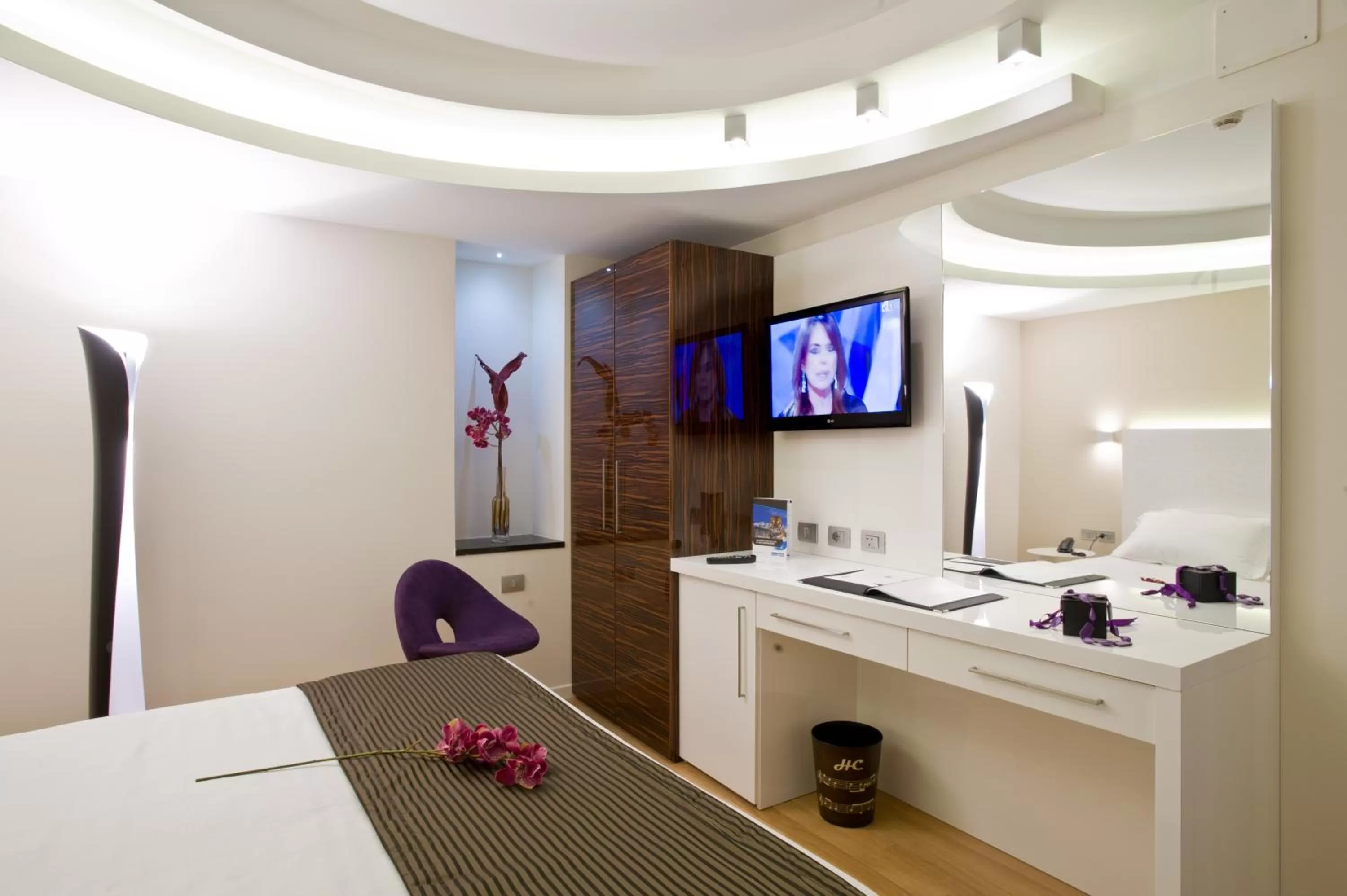 Decorative detail in Hotel Coppe Trieste - Boutique Hotel