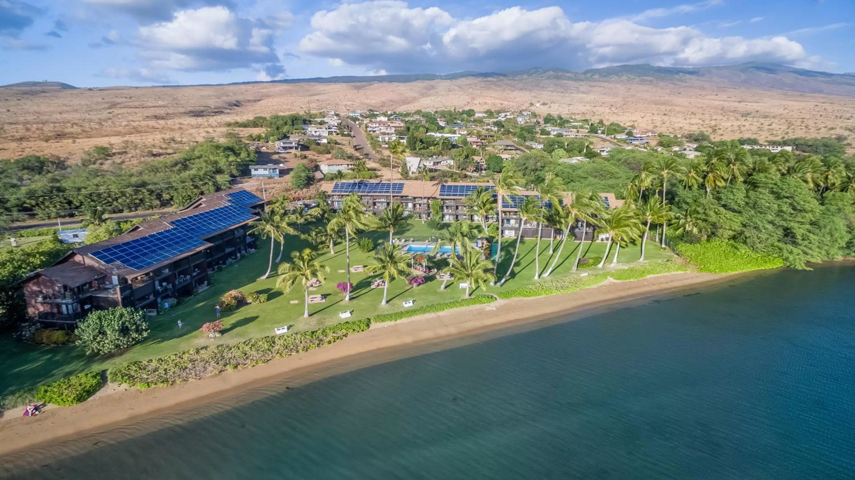 Bird's eye view in Castle at Moloka'i Shores