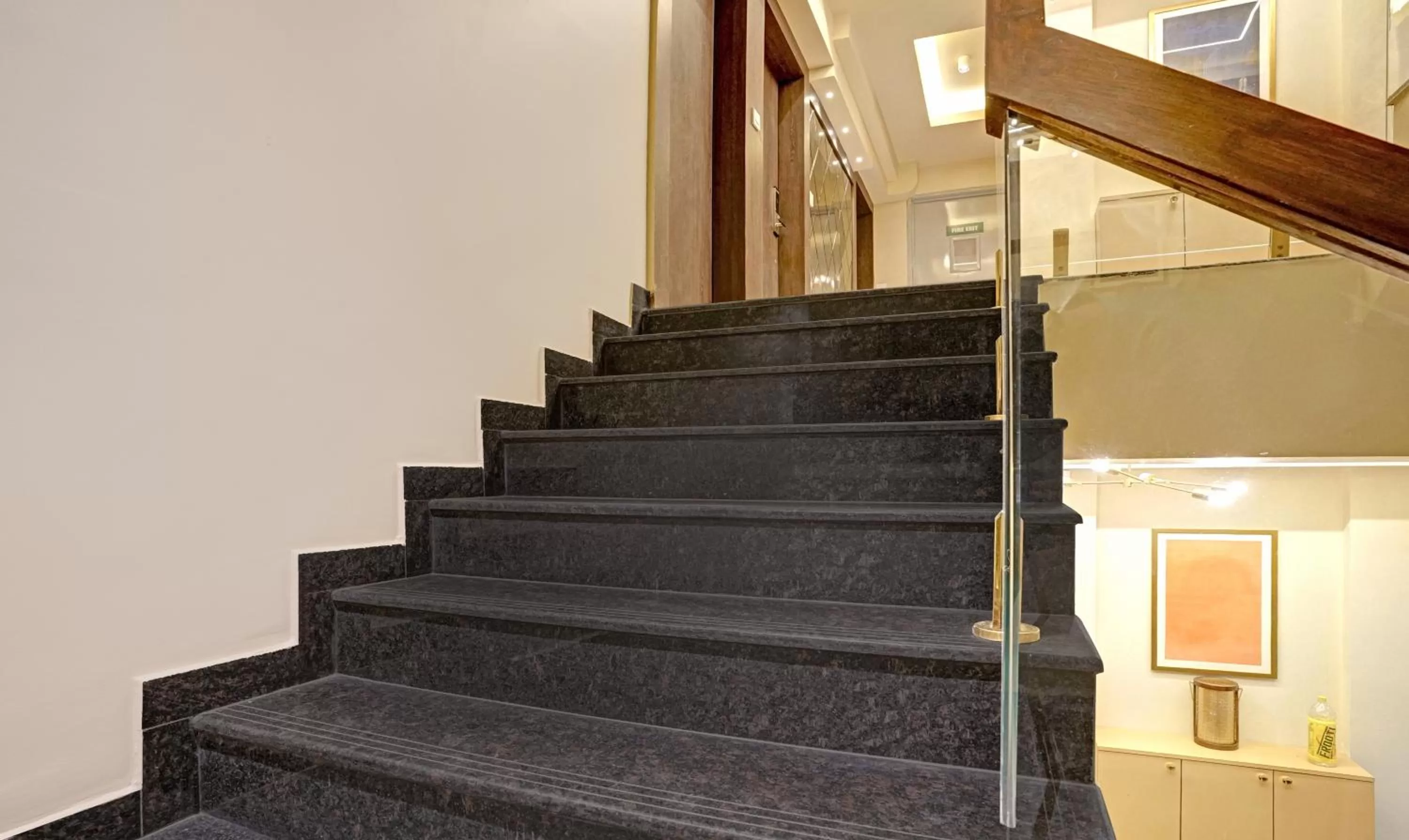 Lobby or reception in Treebo Premium Golden Bliss Trimurti Nagar Square