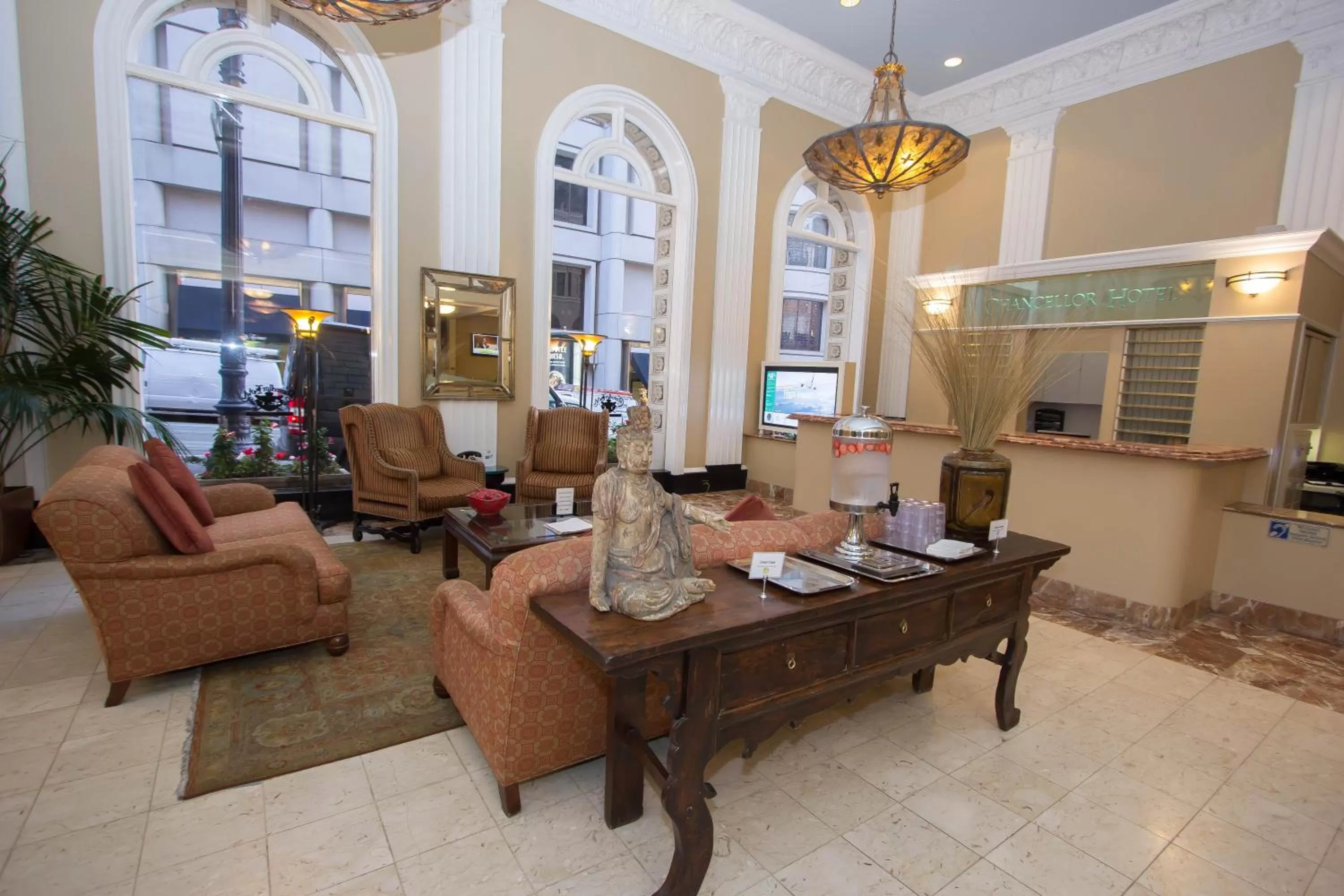 Lobby or reception in Chancellor Hotel on Union Square