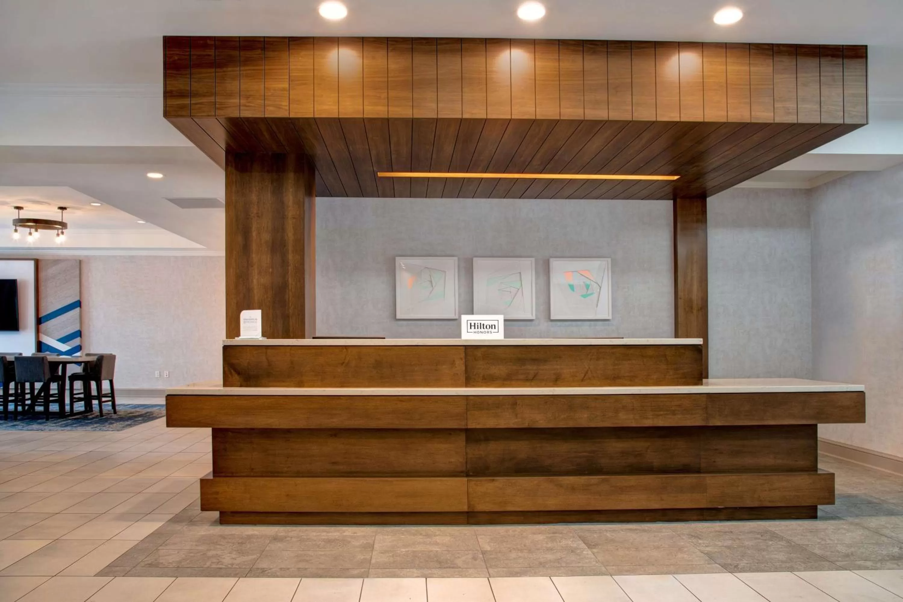 Lobby or reception in Hilton Garden Inn Kansas City/Kansas