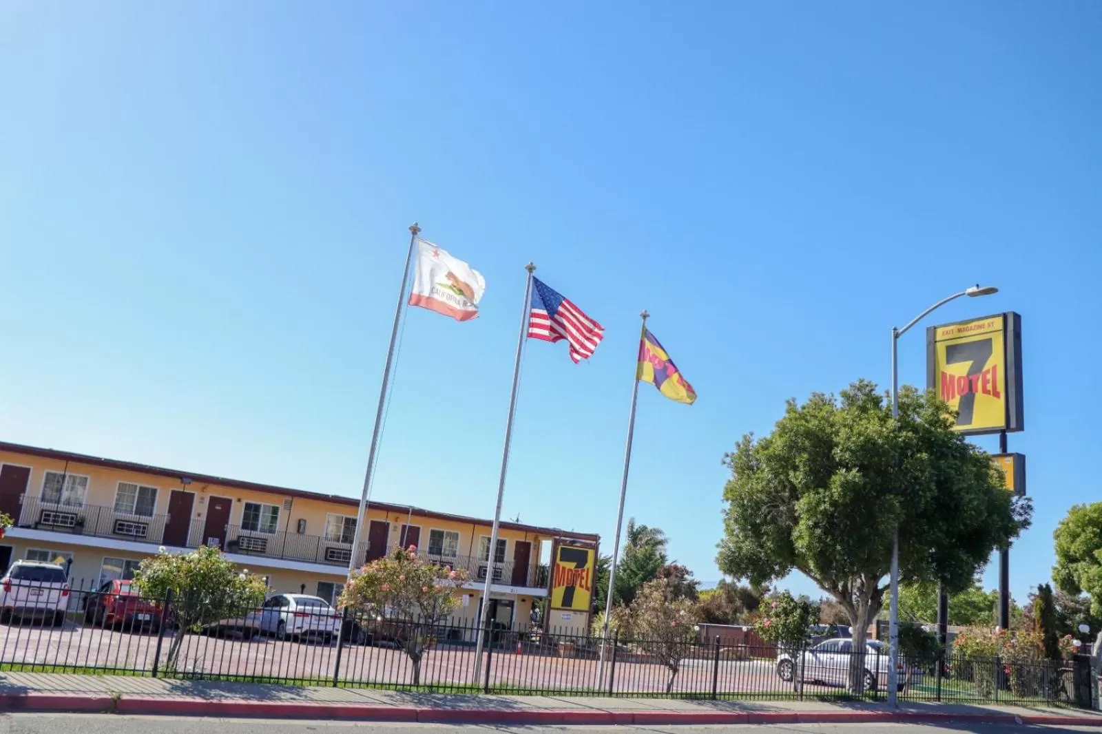 Property logo or sign, Property Building in Motel 7 - Near Six Flags, Vallejo - Napa Valley