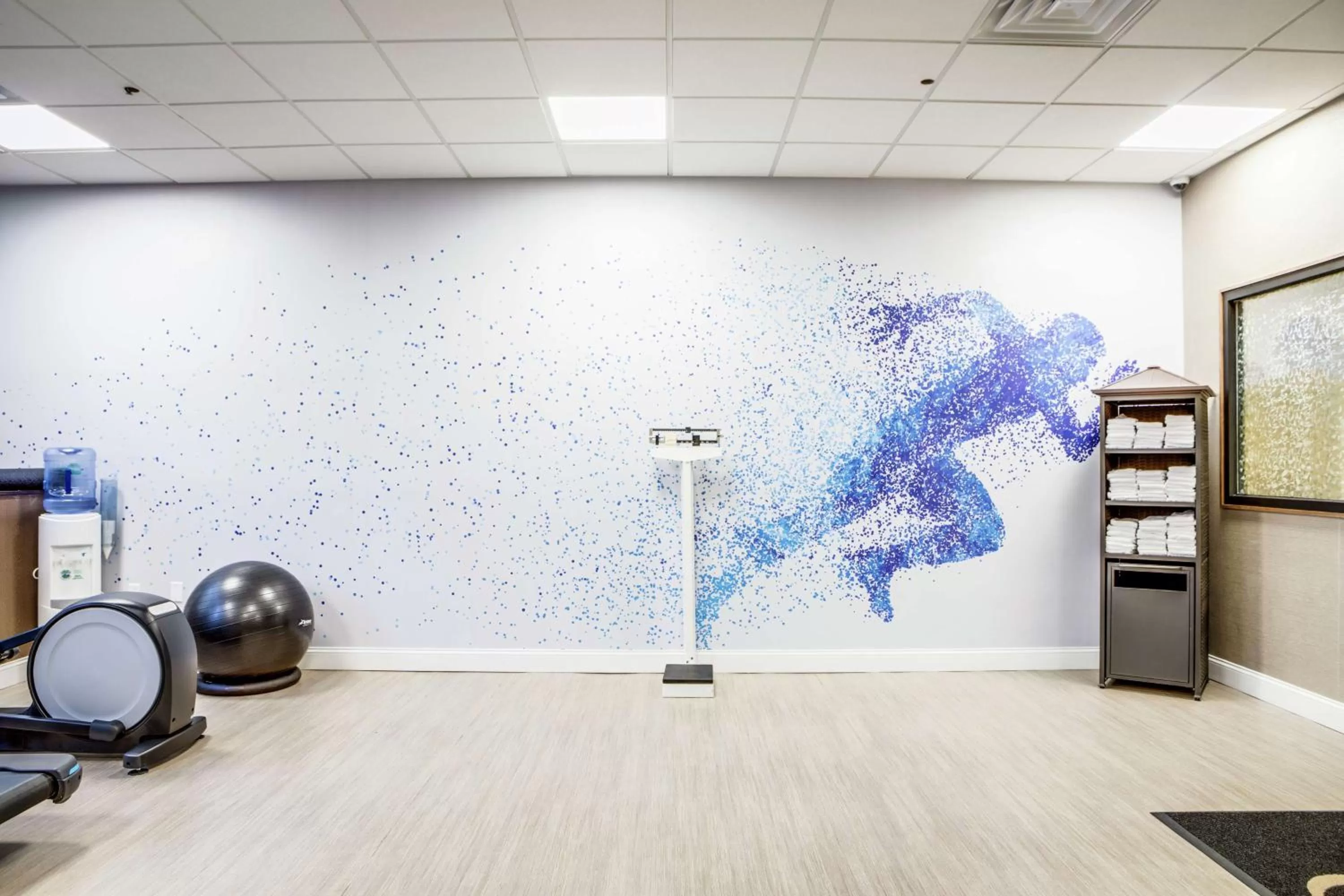 Fitness centre/facilities in DoubleTree by Hilton Huntington, WV