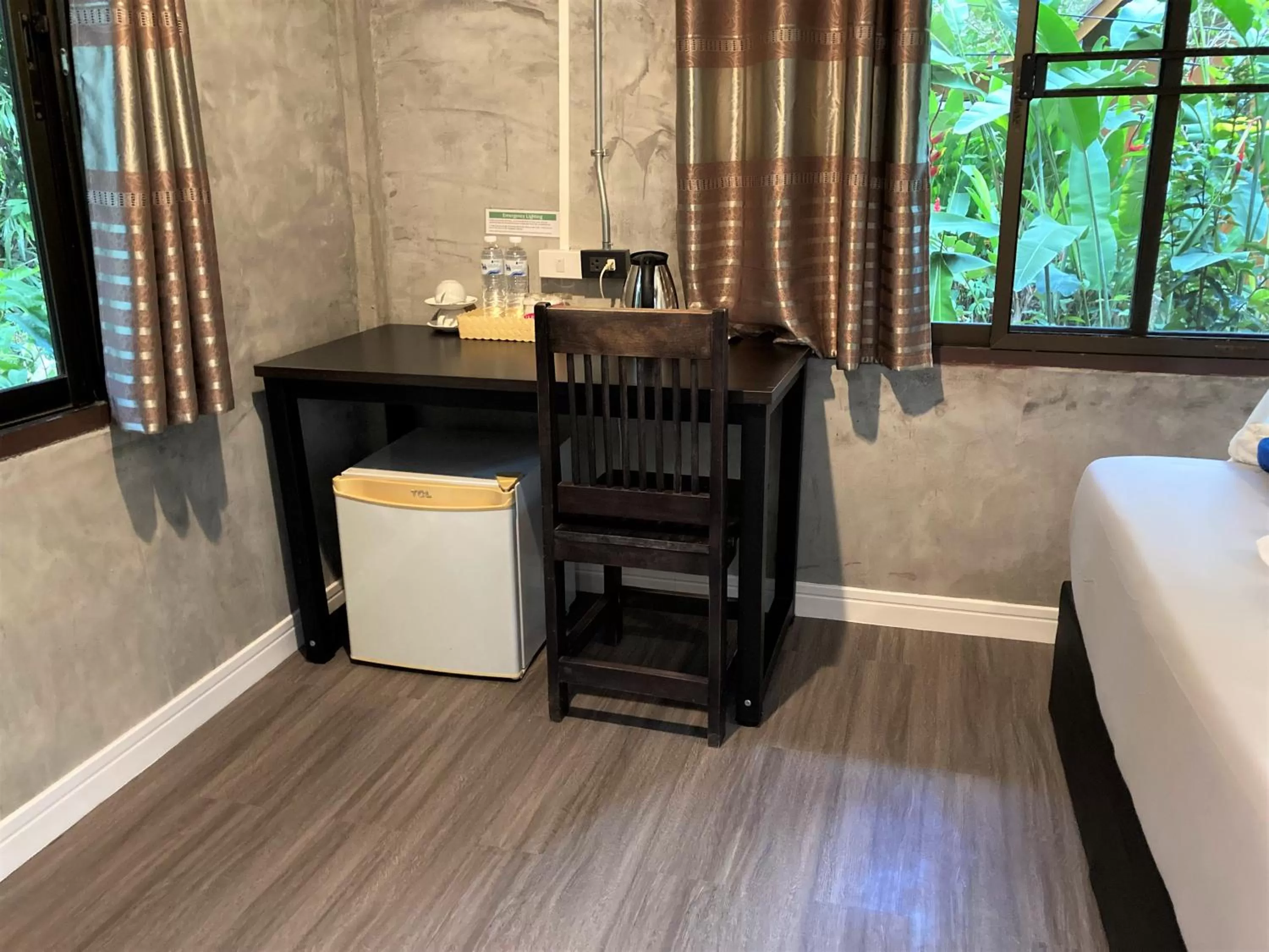 Area and facilities, Bed in Khao Sok Morning Mist Resort