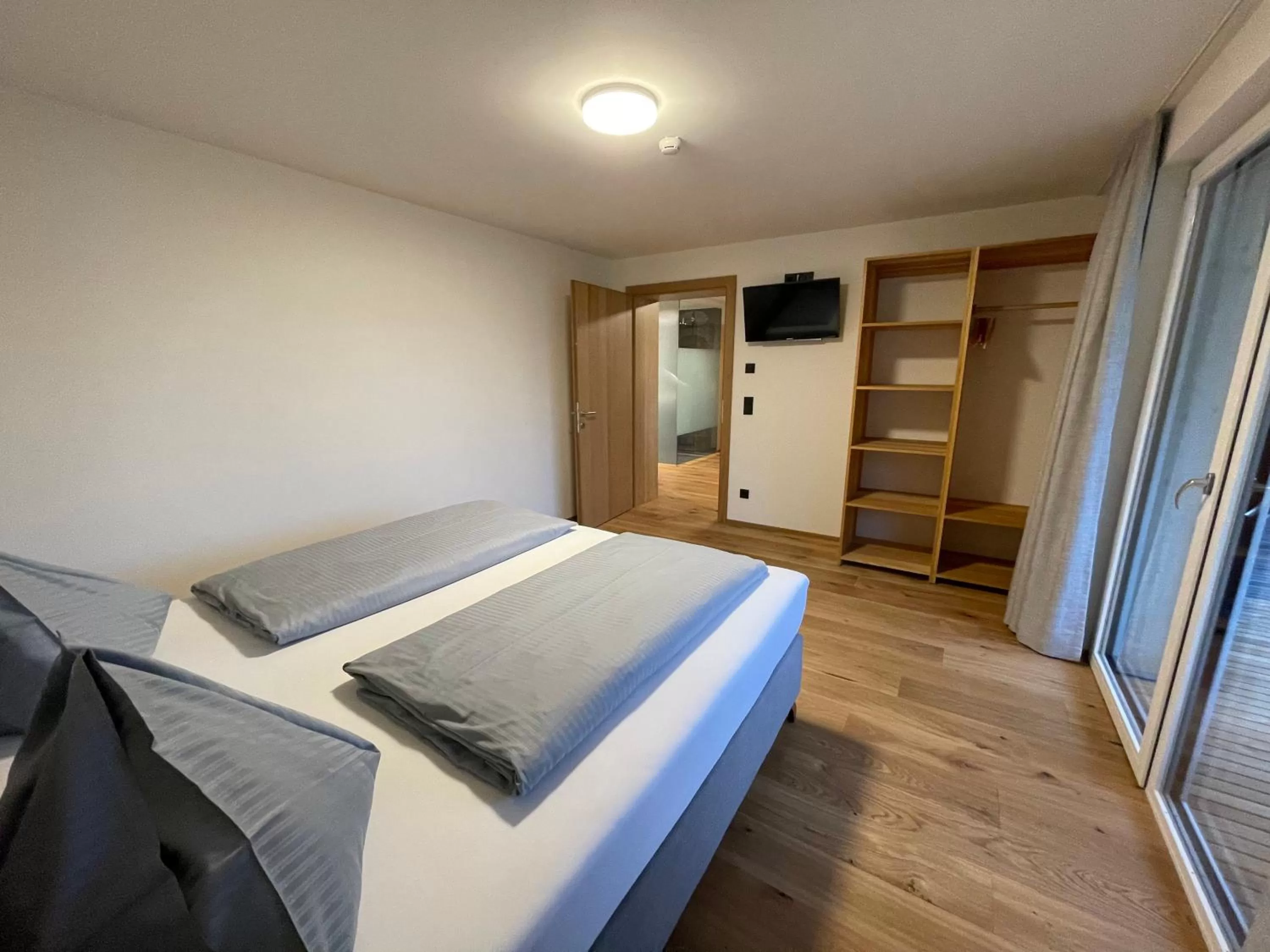 Bed in Panoramahotel Sonnhalde