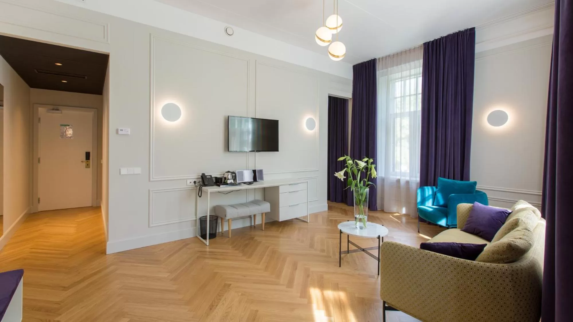 Living room in Park Hotel Viljandi