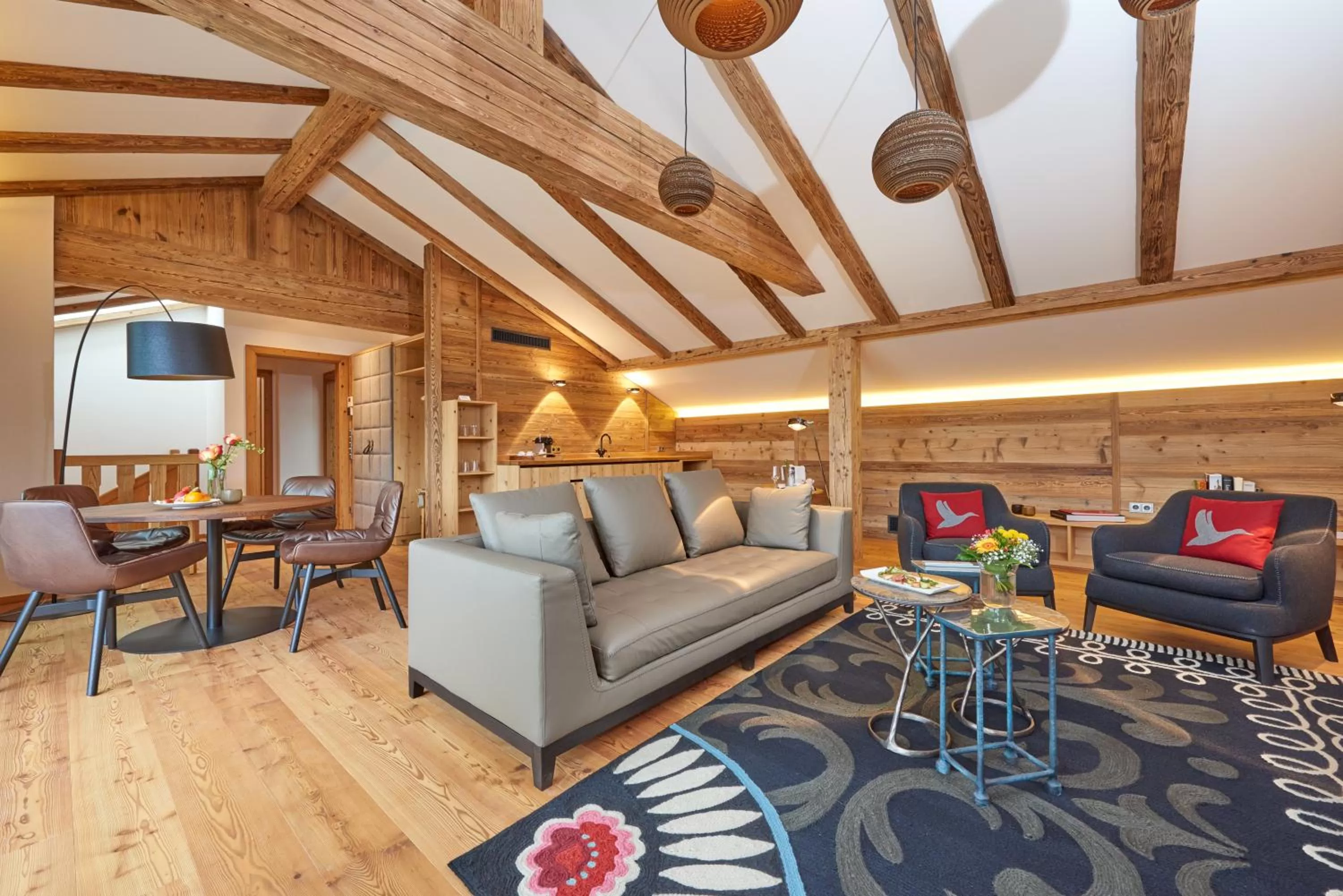 Kitchen or kitchenette in Das Achental Resort