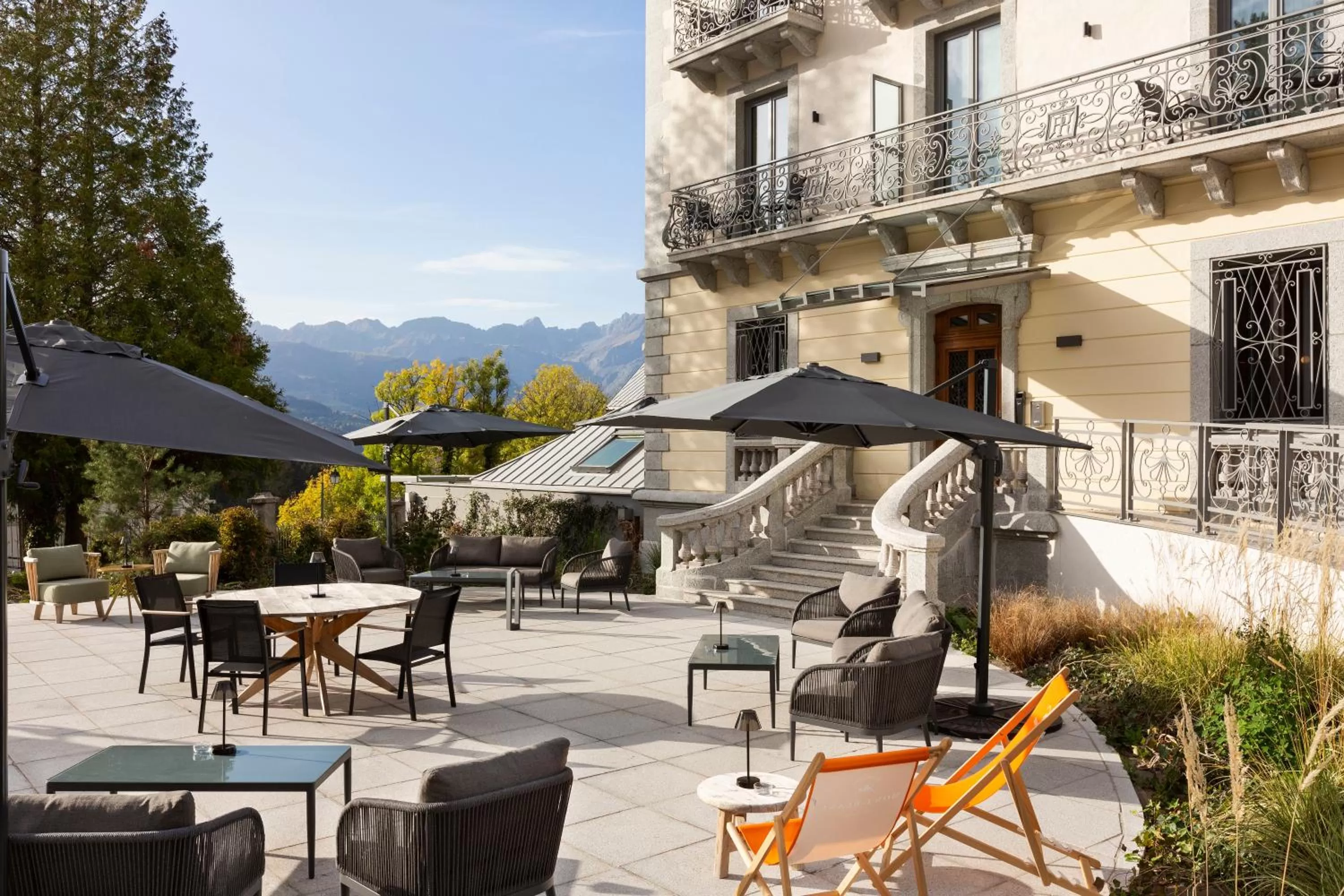 Balcony/Terrace in Le Saint Gervais Hotel & Spa Handwritten Collection
