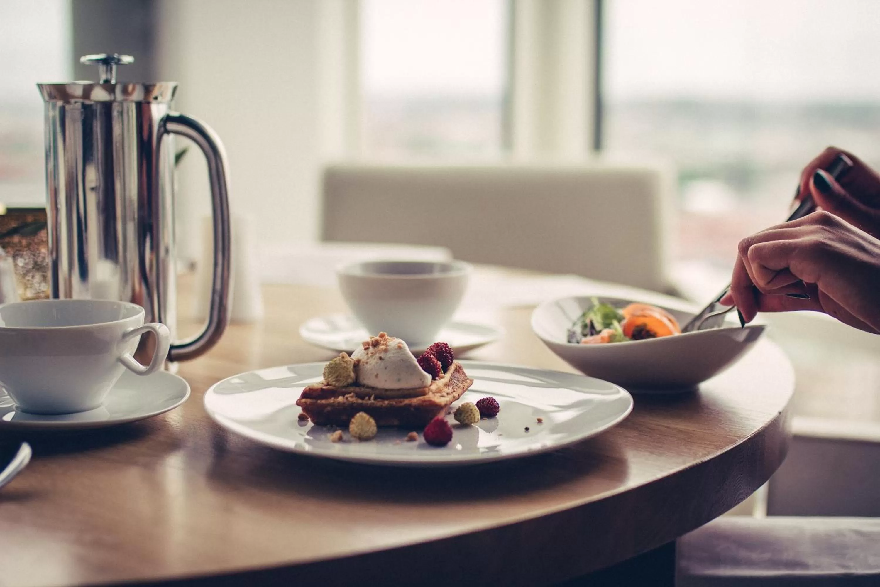Food close-up in Upper House