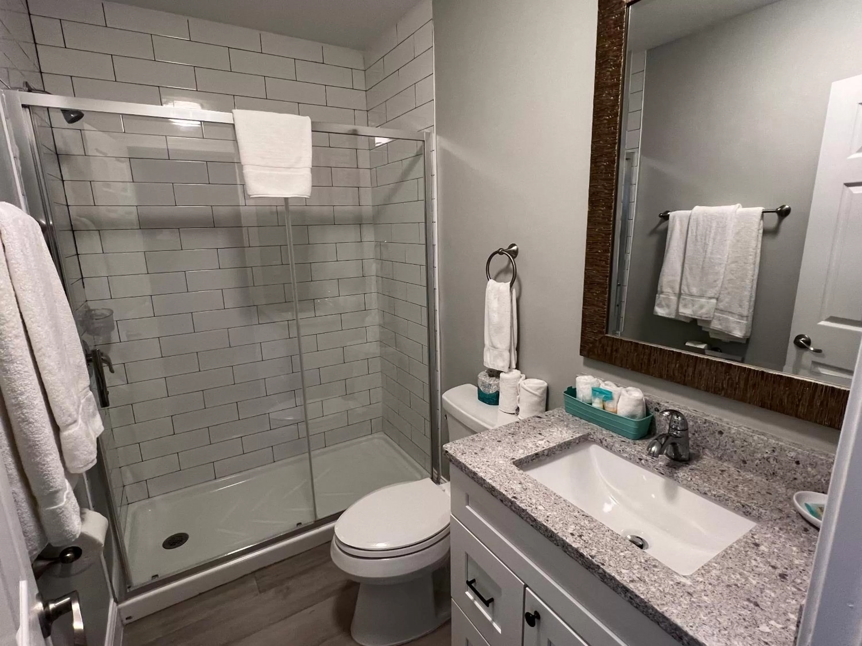 Shower in Marco Island Lakeside Inn