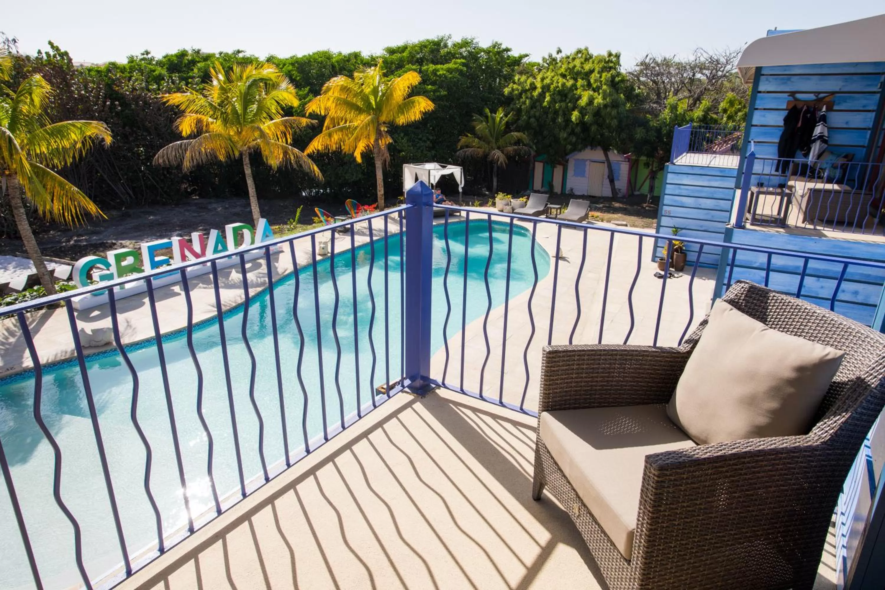 Balcony/Terrace in True Blue Bay Resort