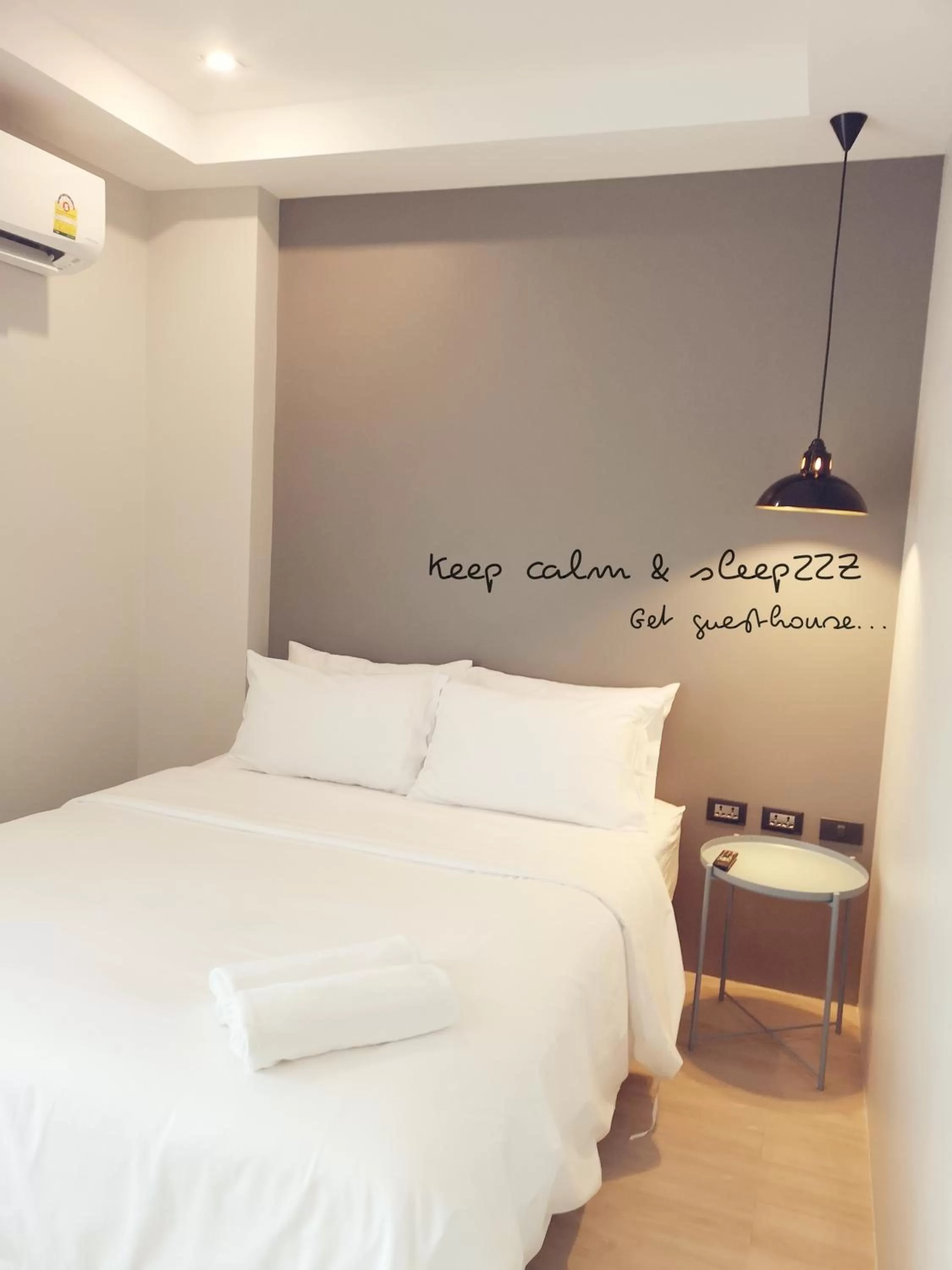 Bed in Get GuestHouse 2 ( Sangsri soi 4)