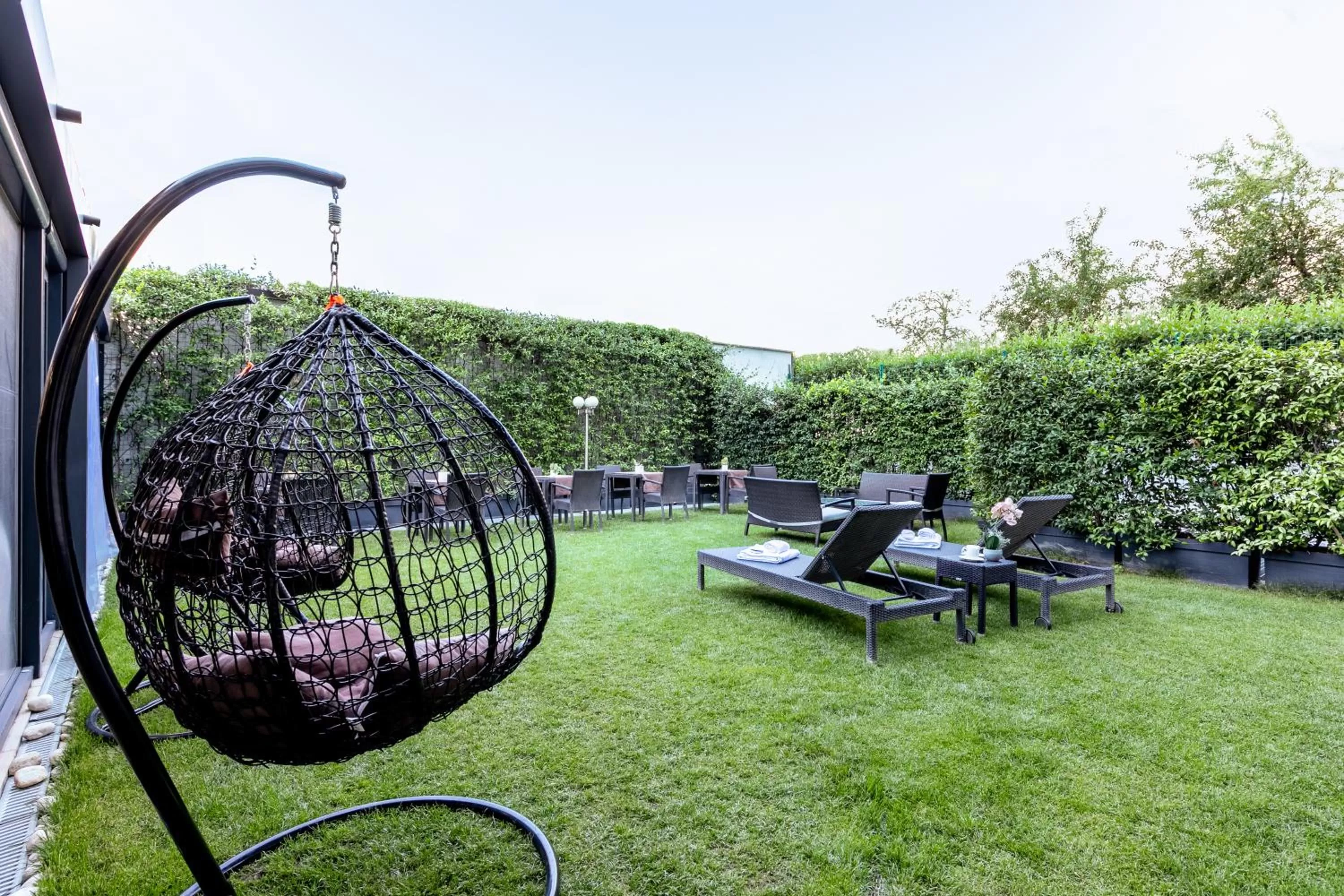 Garden view in Acca Palace AA Hotels