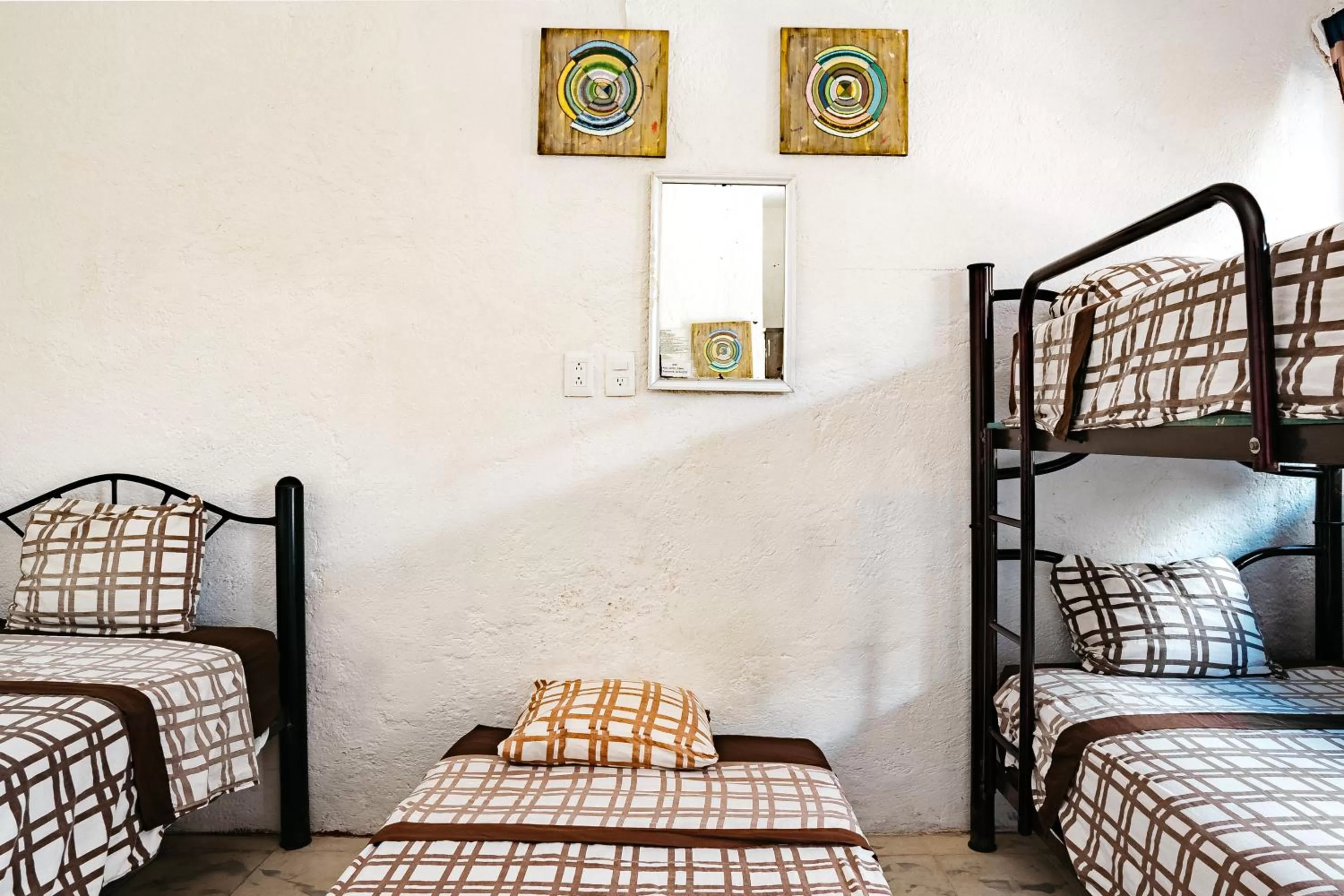 Bed in Hotel Posada Edem