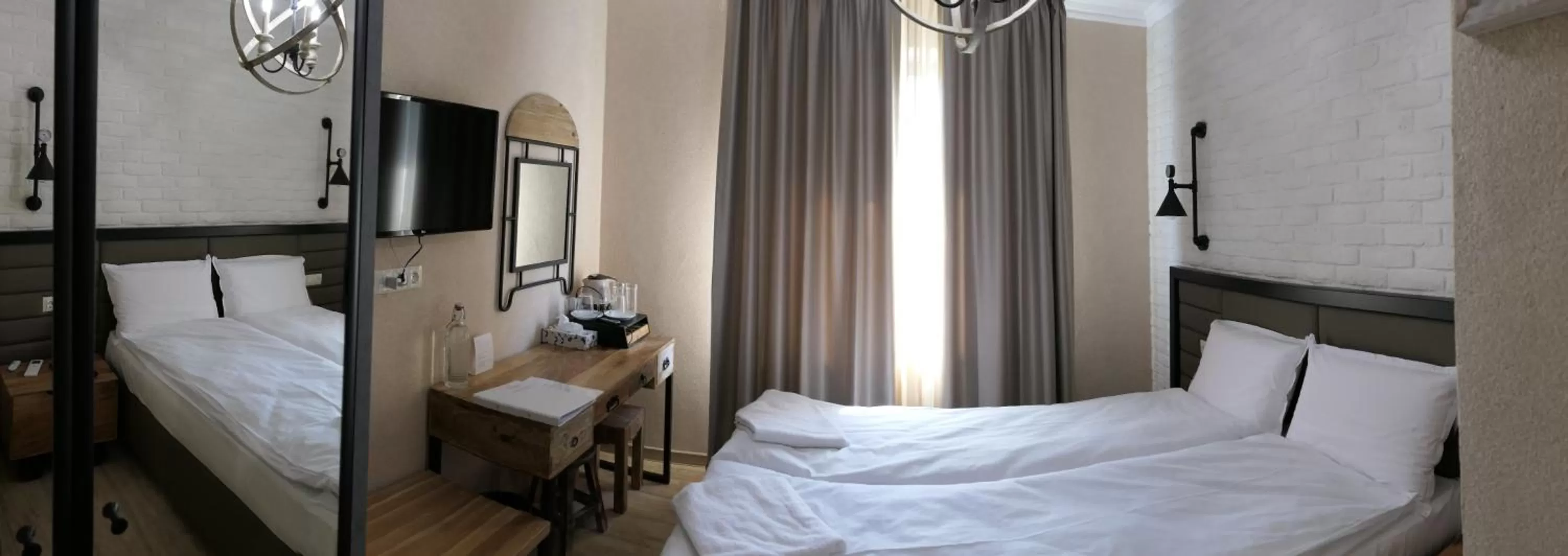 Bed in Hotel MEDITERRANEO