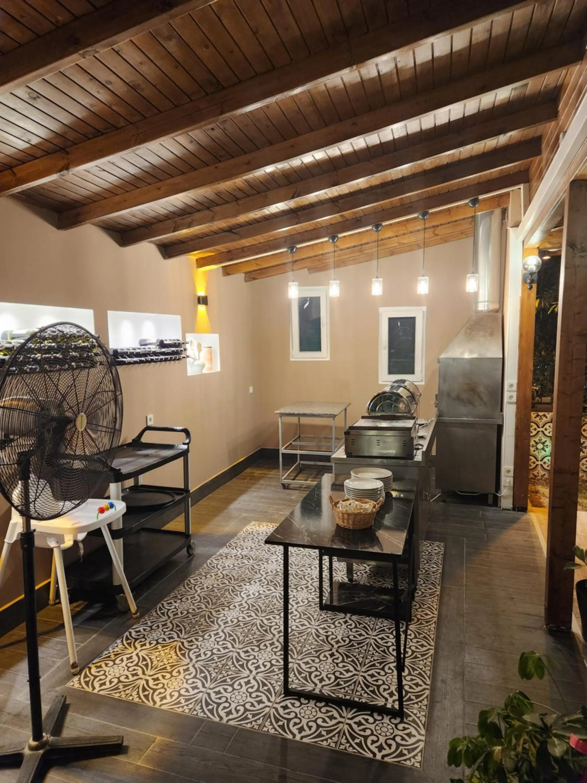 BBQ facilities in Esperanza Hotel