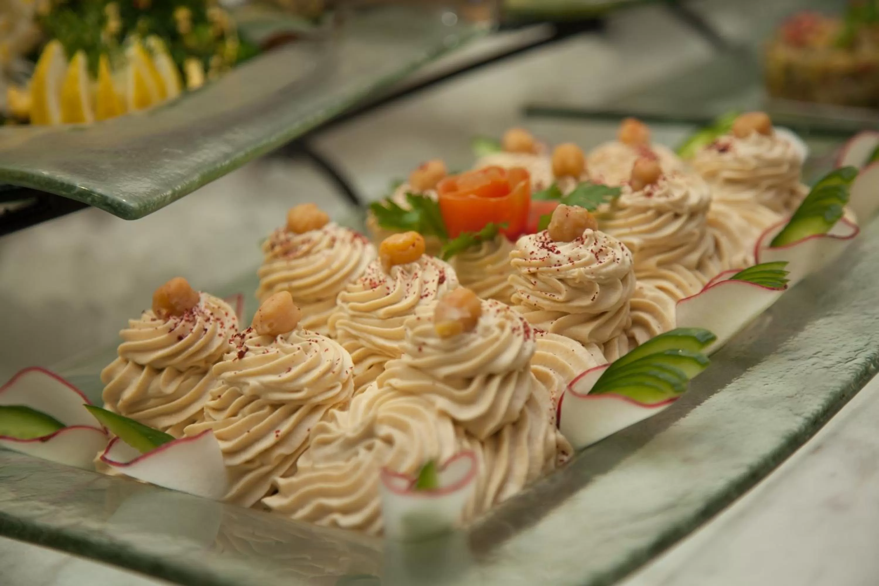 Food in Harir Palace Hotel