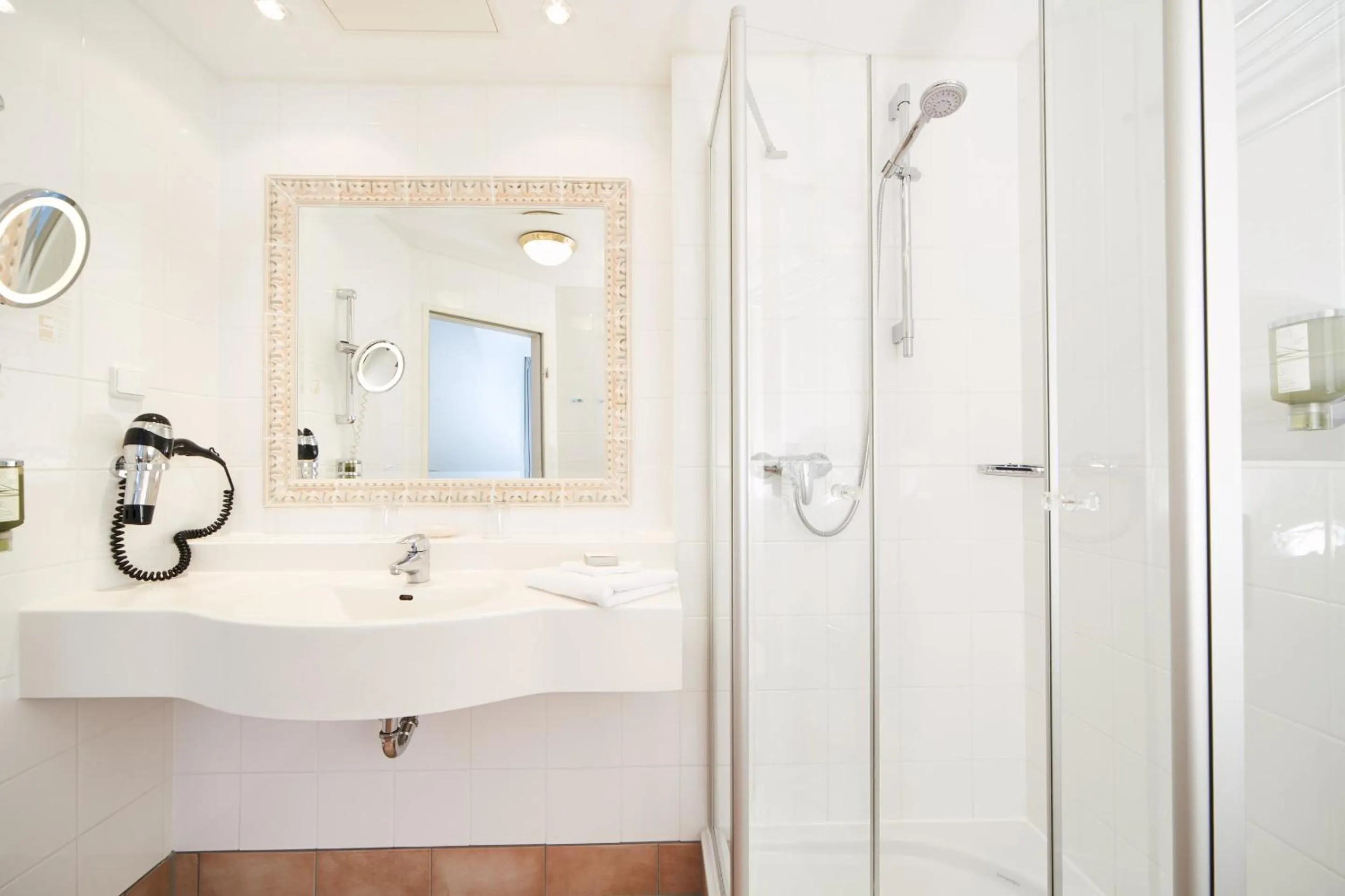 Shower in Hotel Prinzregent München Messe