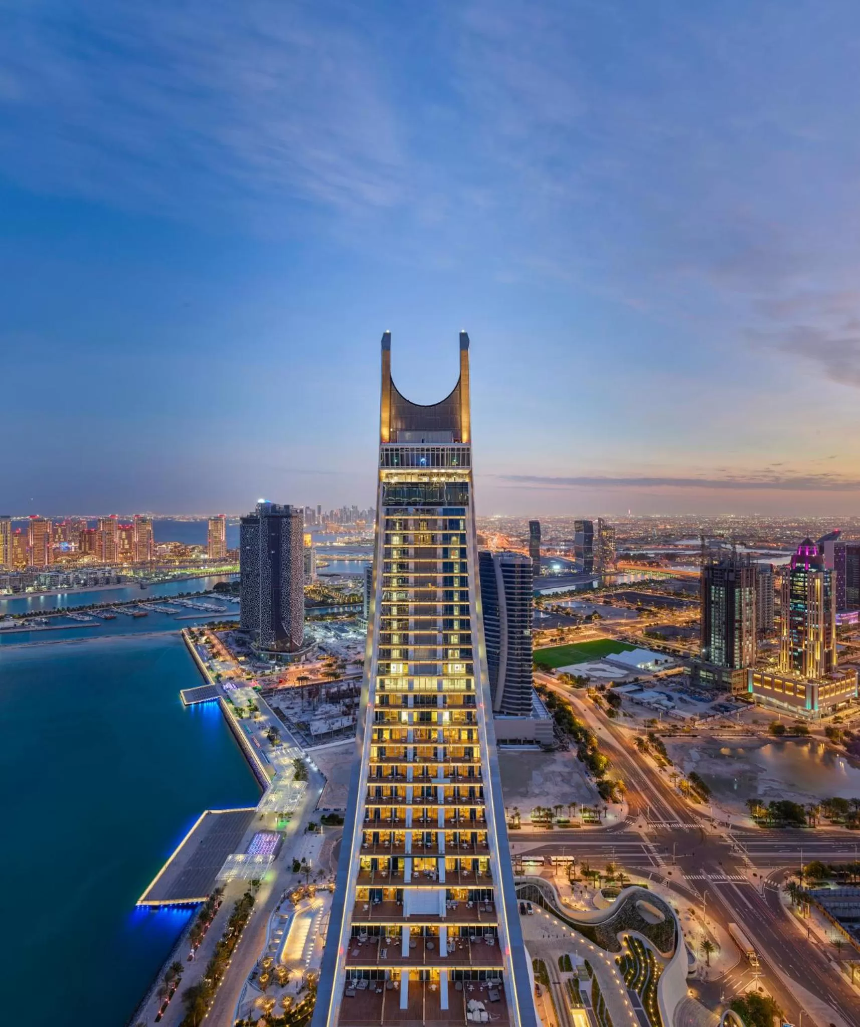 Property building in Raffles Doha