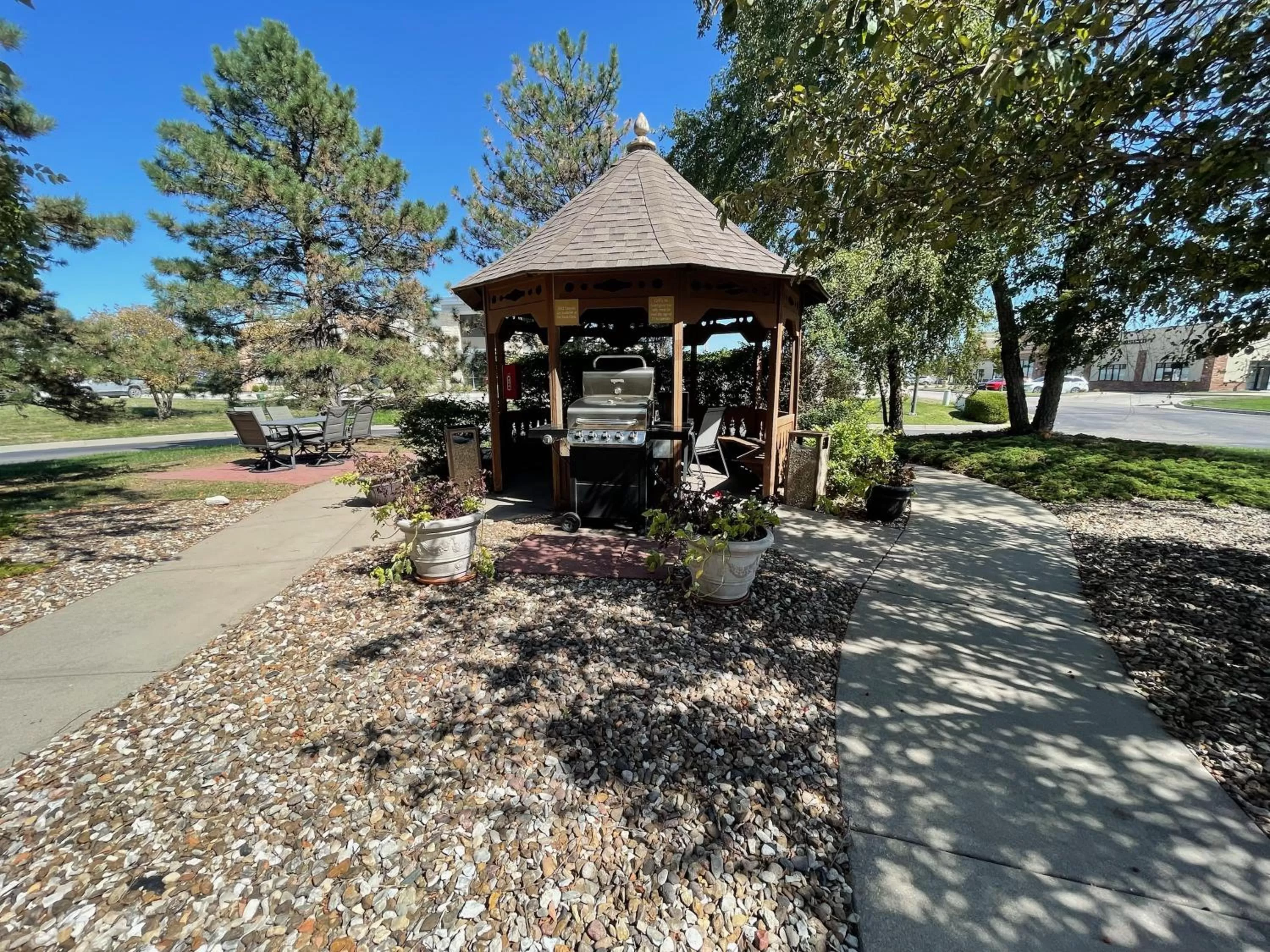 Patio in MainStay Suites - Wichita NE