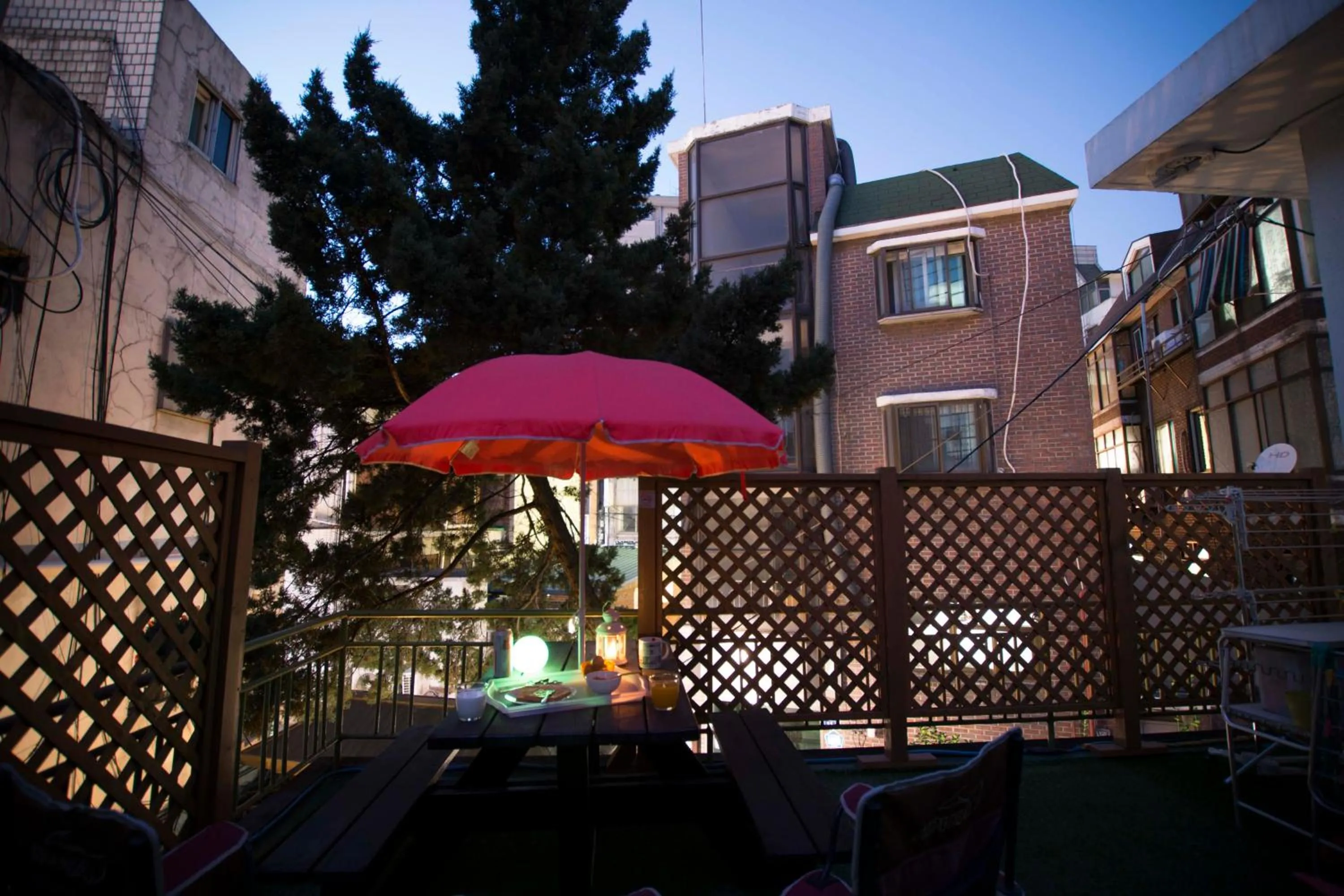 Patio in Jeong House