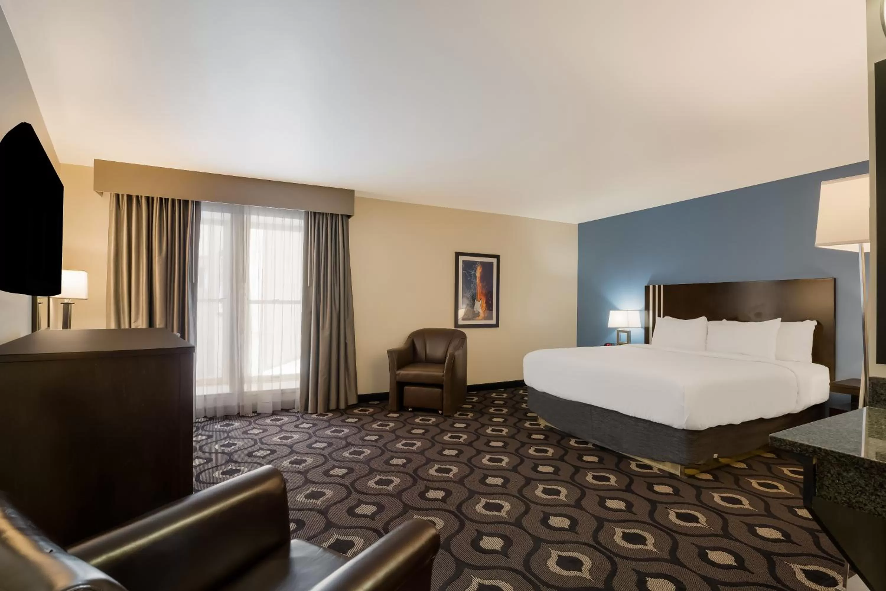 Bed in Grand Z Hotel Casino by Red Lion Hotels