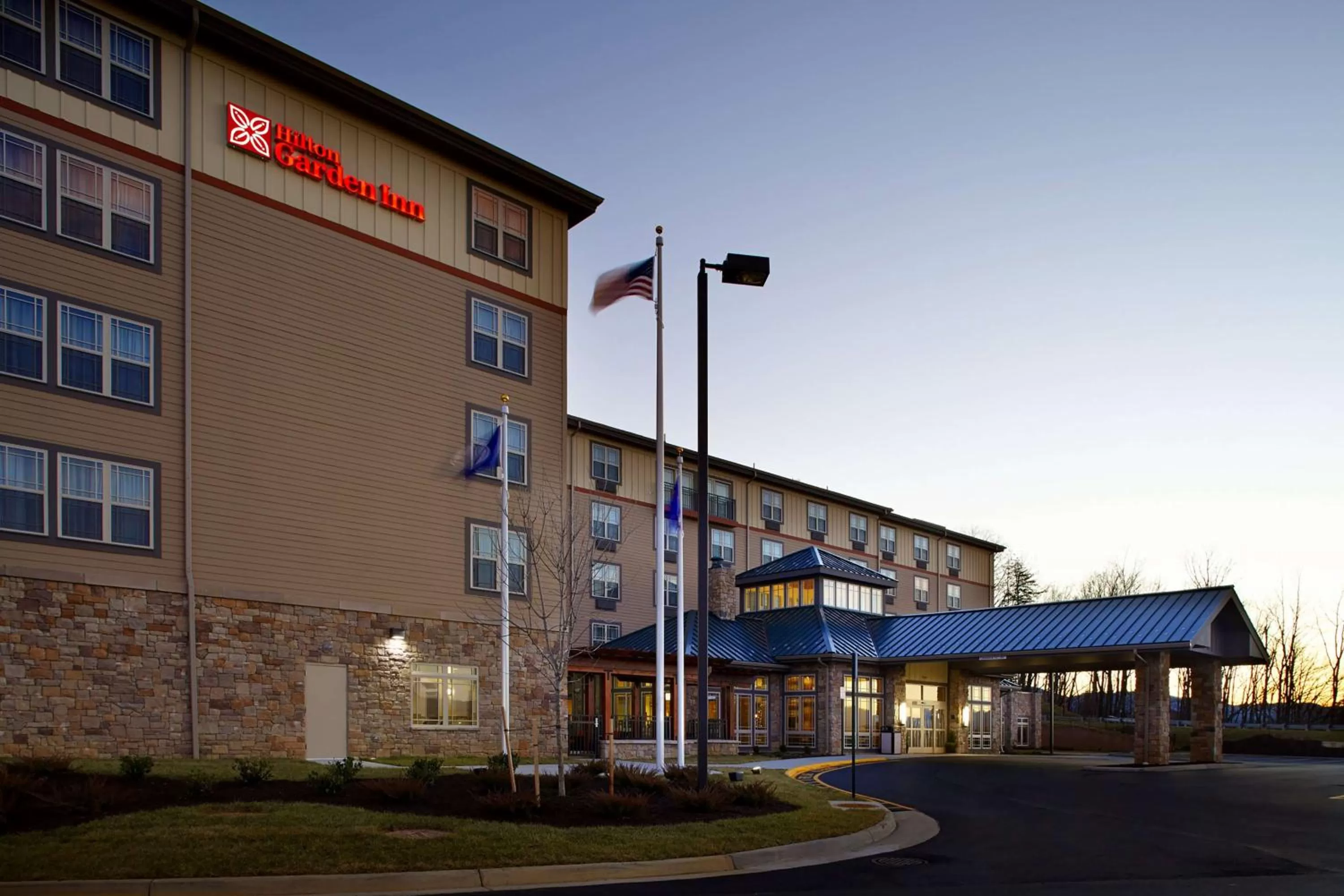 Property building in Hilton Garden Inn Roanoke