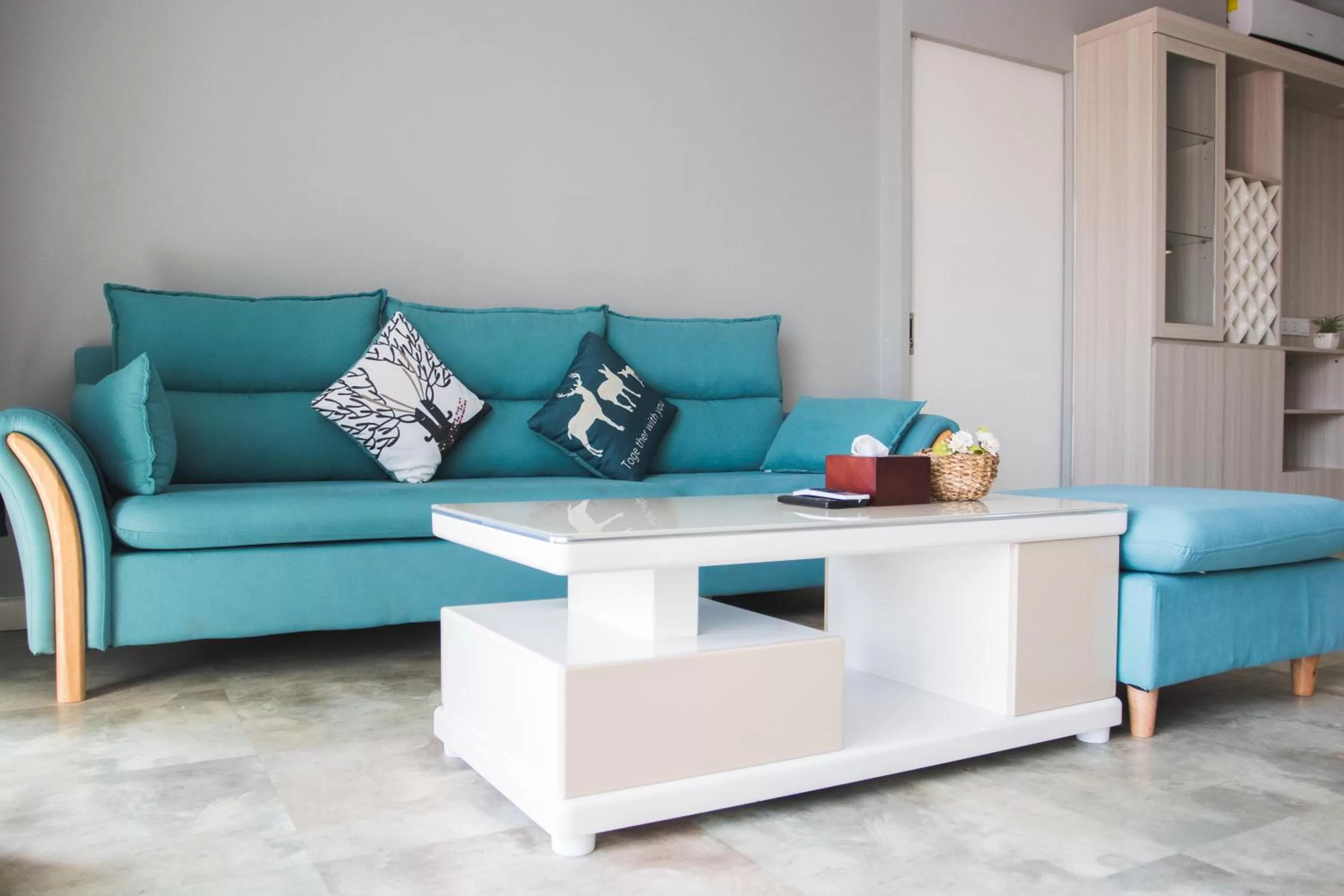 Seating area in Cambodian Country Club