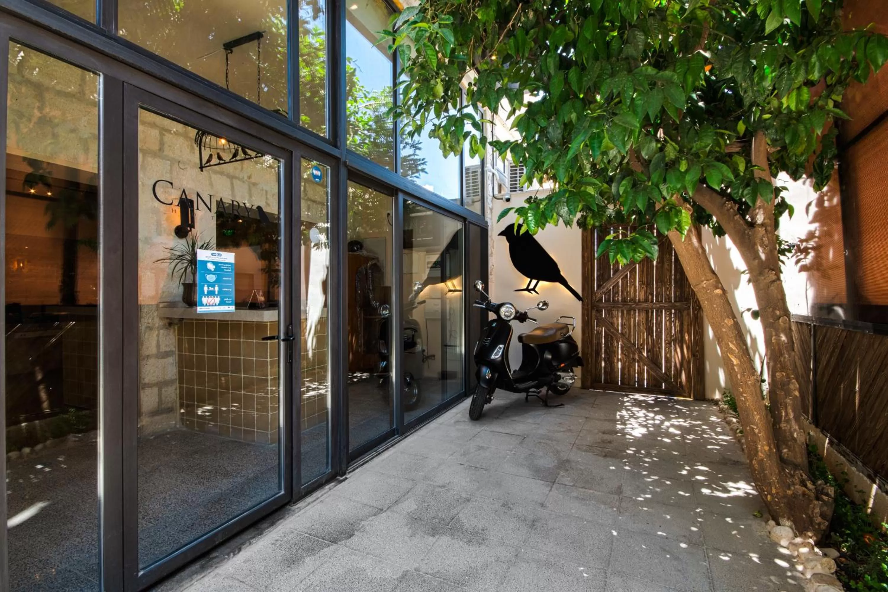 Facade/entrance in Canary Boutique Hotel