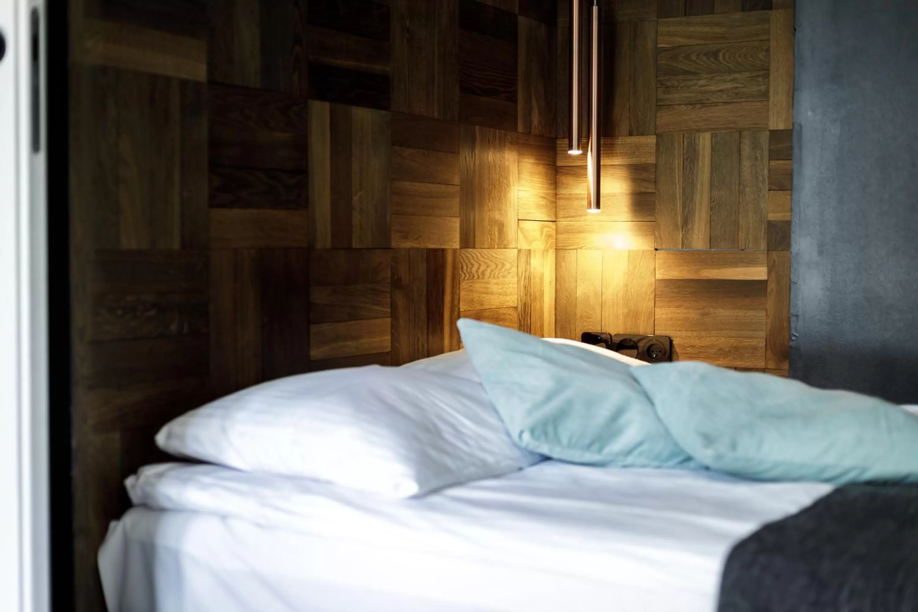 Bed in Jagiellońska Residence