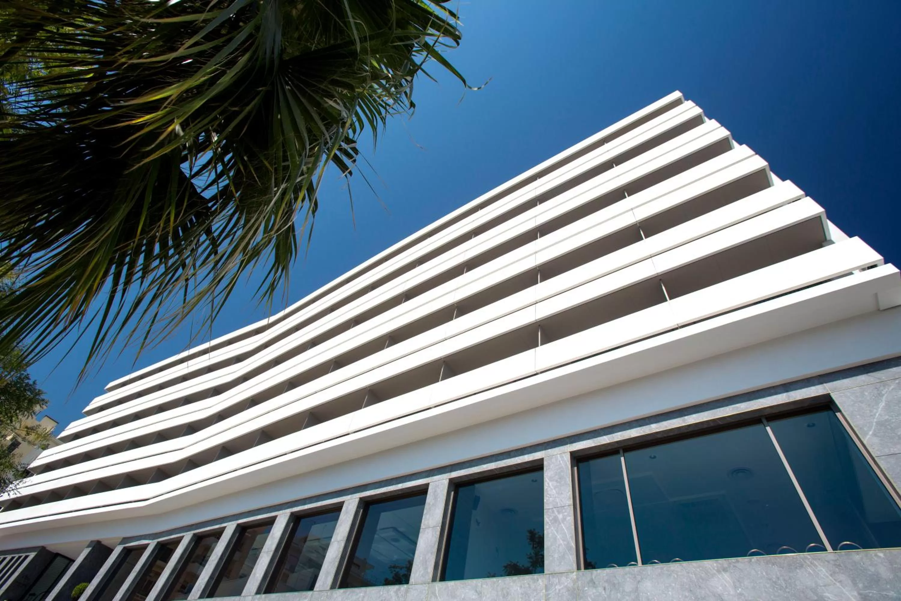 Facade/entrance in Aquila Atlantis Hotel