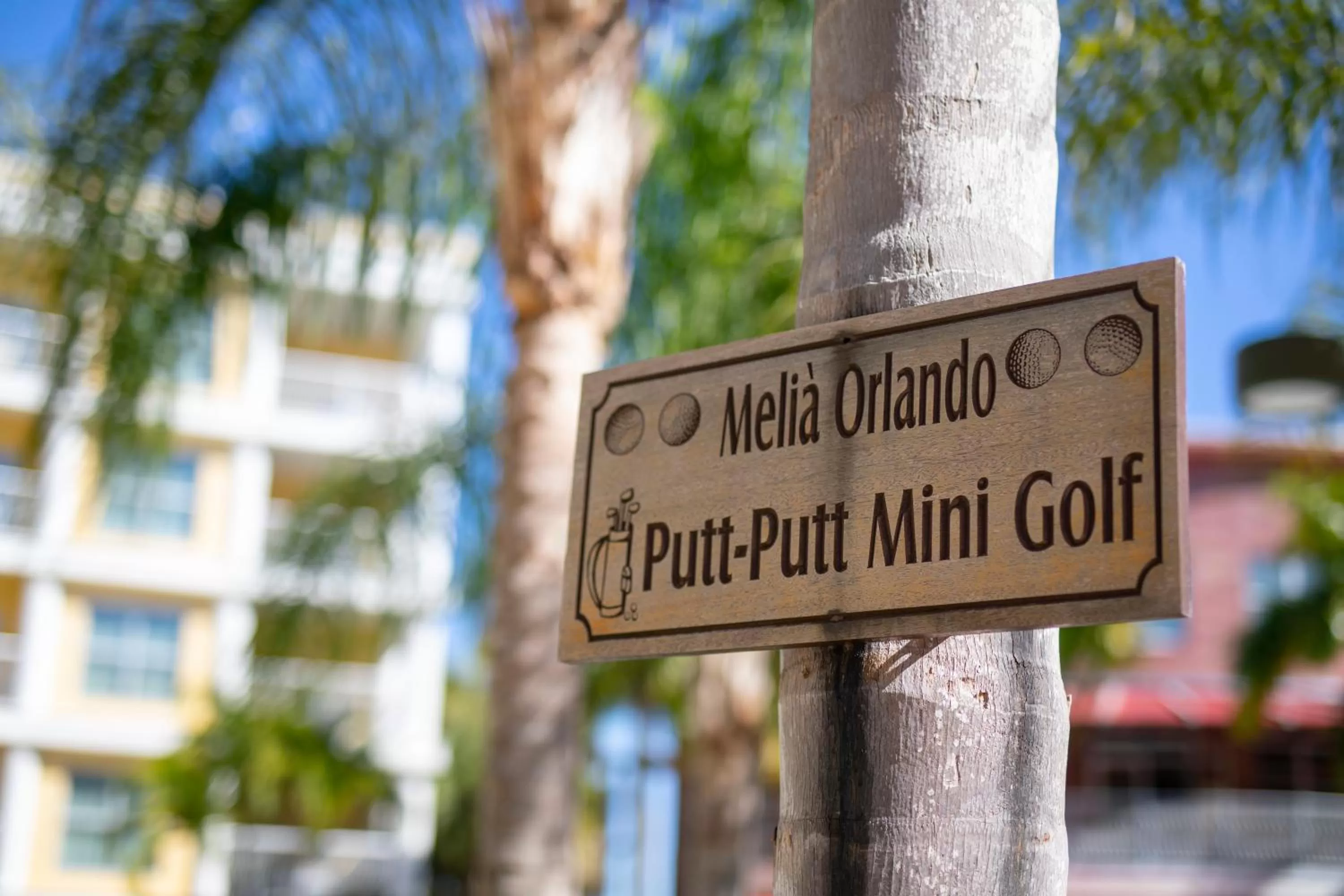 Minigolf in Meliá Orlando Celebration