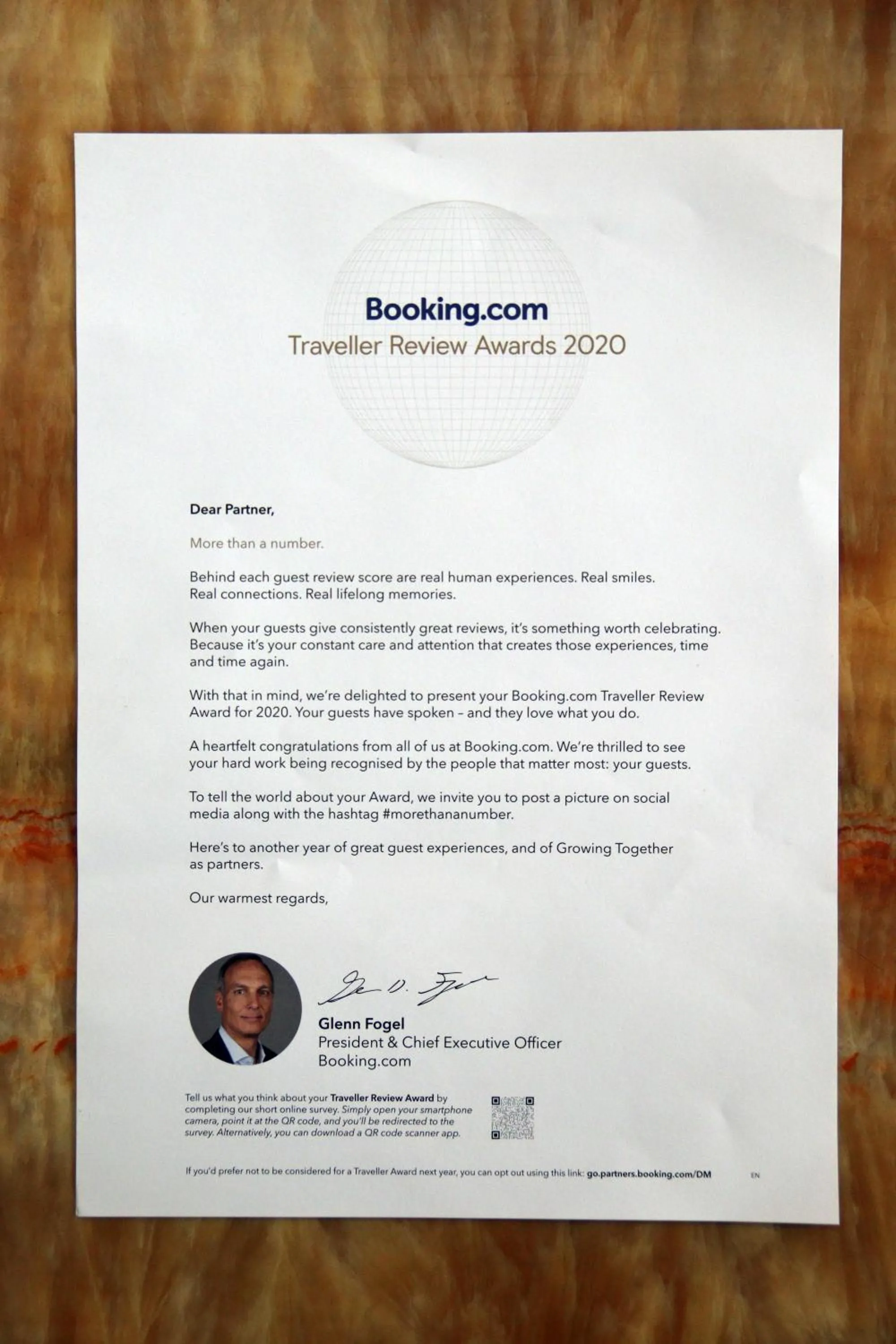 Certificate/Award in Hotel Valley Garden - Sylhet