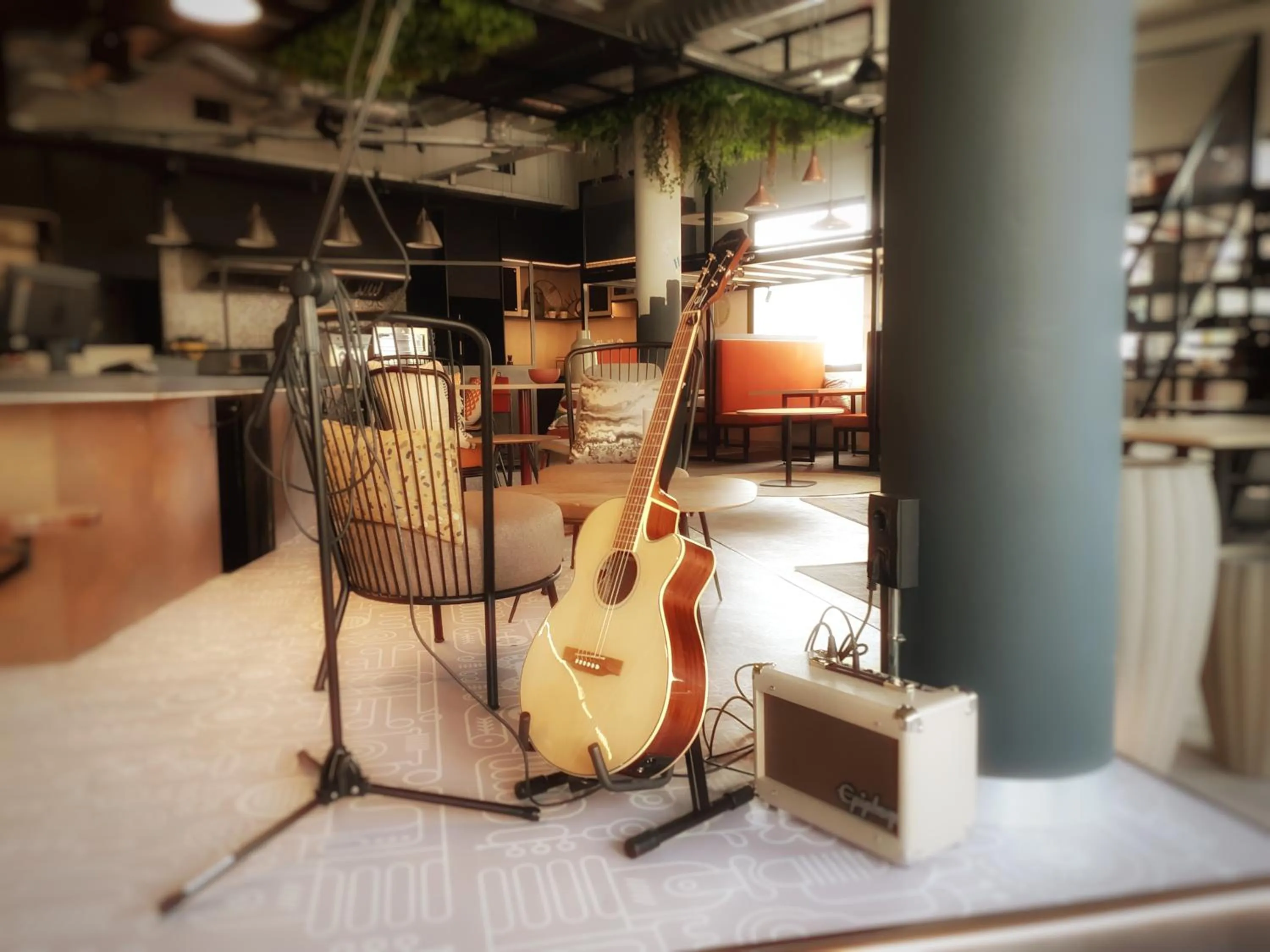 Lounge or bar in Ibis Madrid Getafe