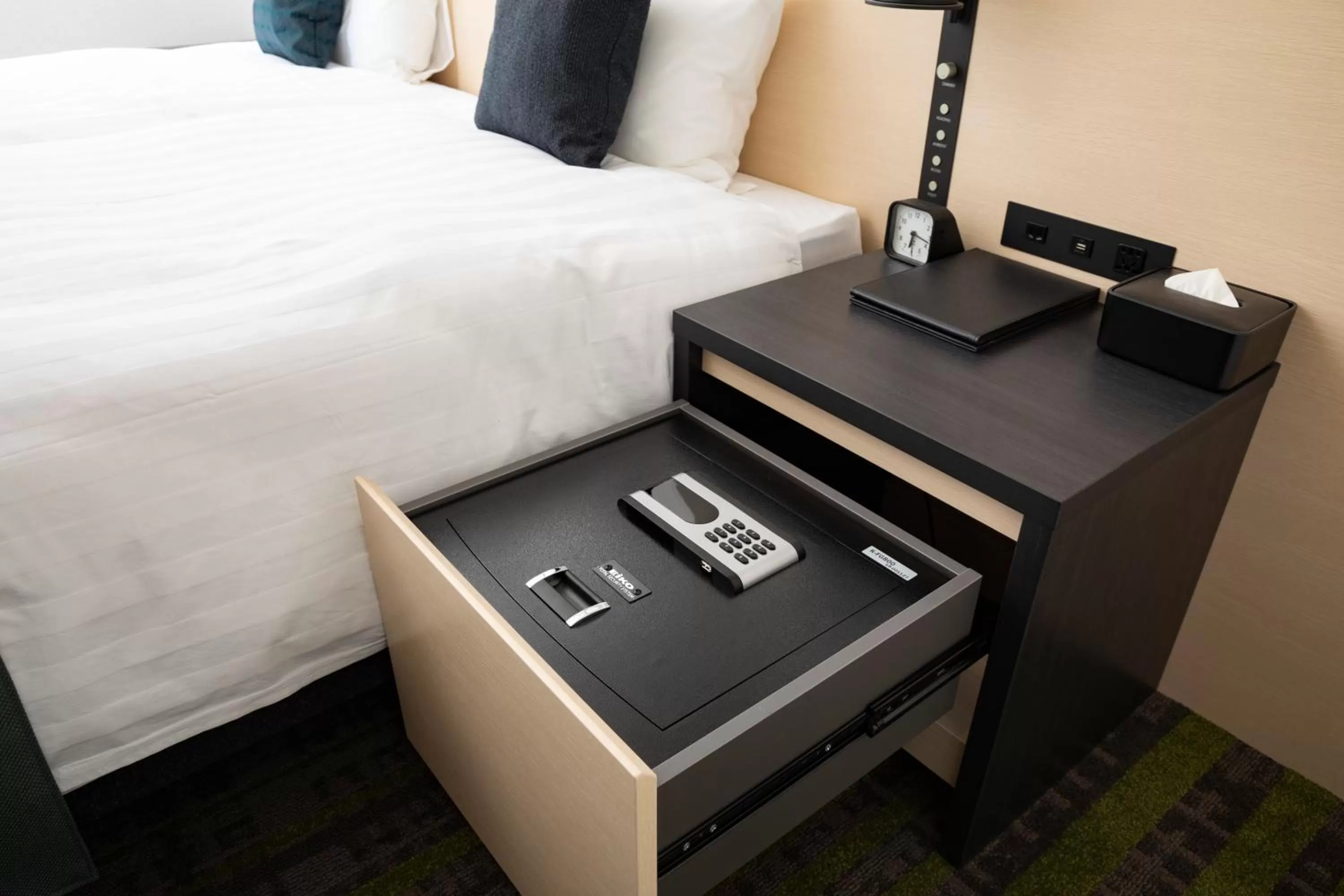 safe, Bed in Hotel Hankyu RESPIRE OSAKA