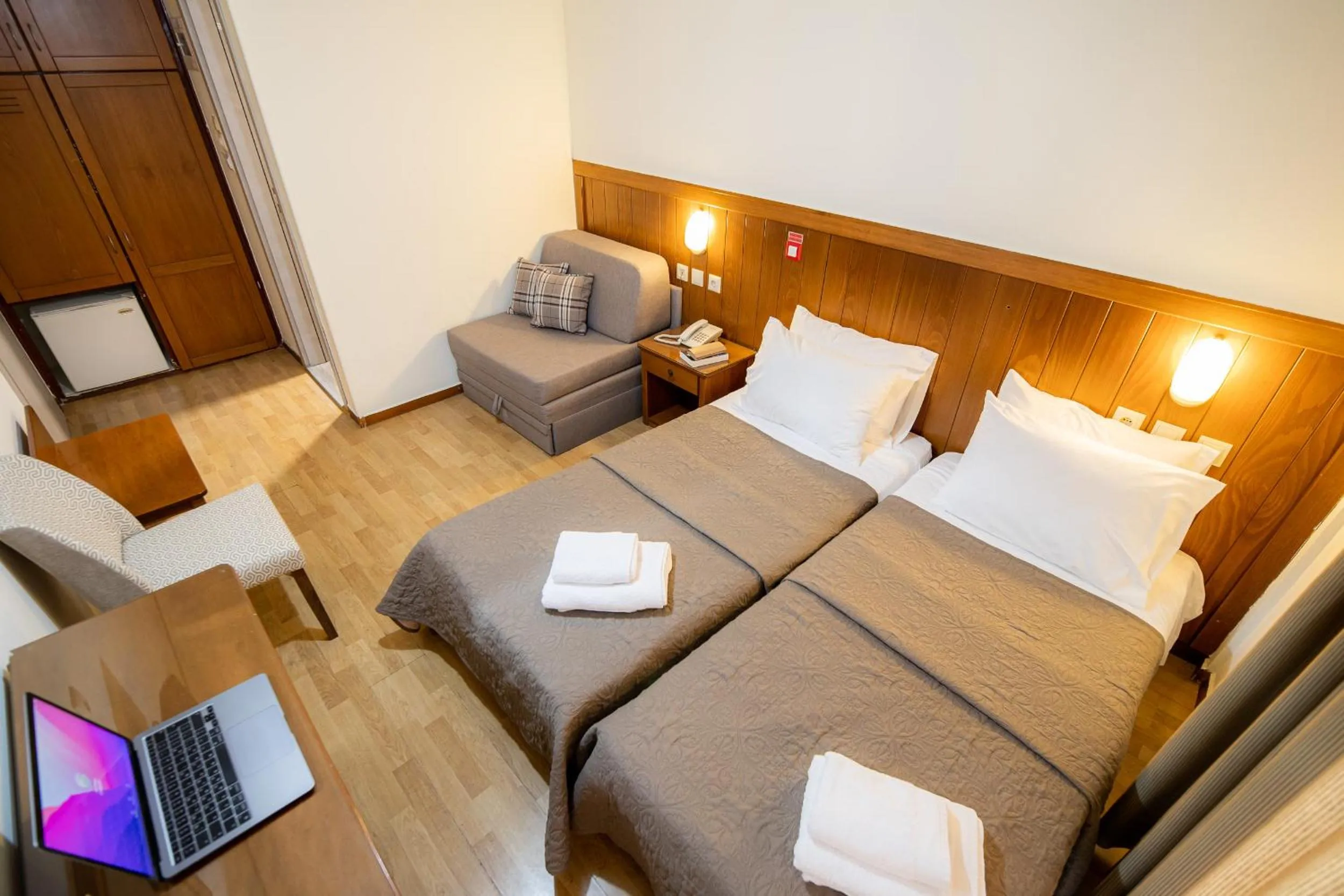 Bedroom, Bed in Hotel Philippos