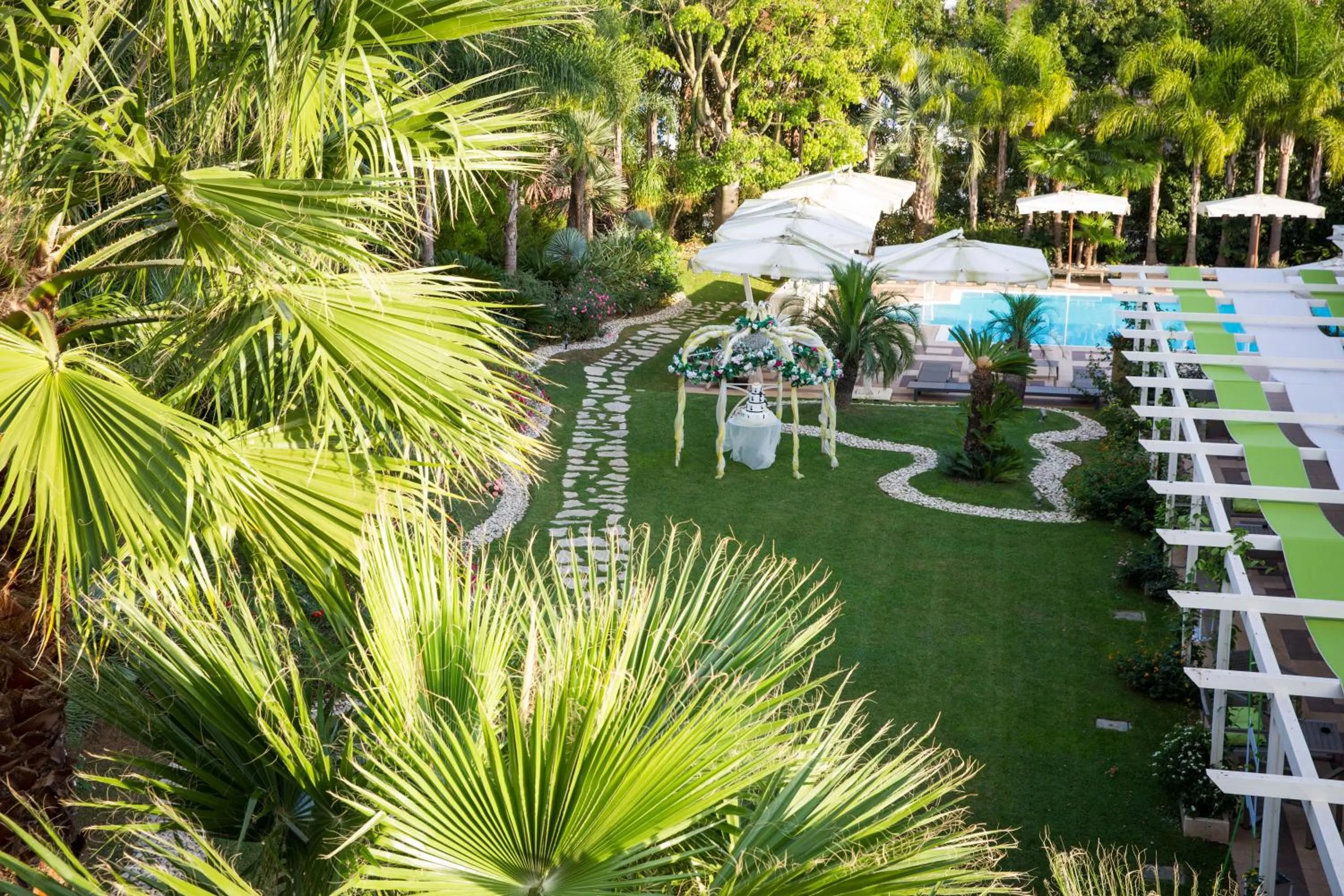 Garden in Hotel Ares