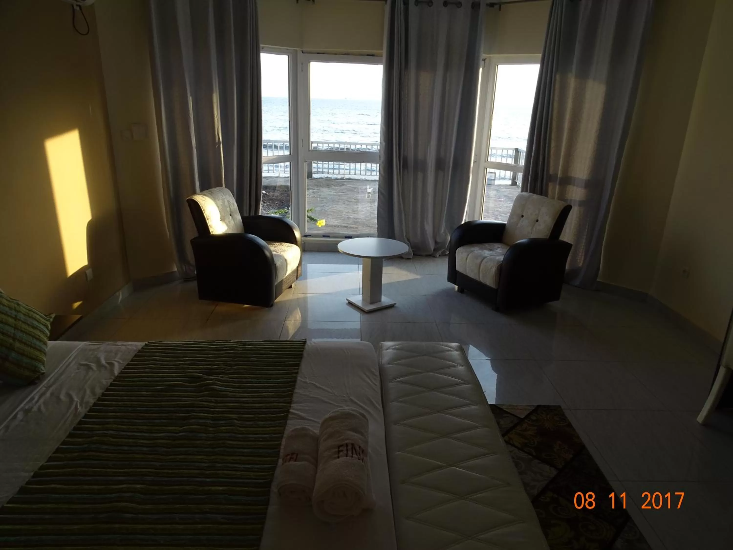 Seating area in Fini Hotel Bobende