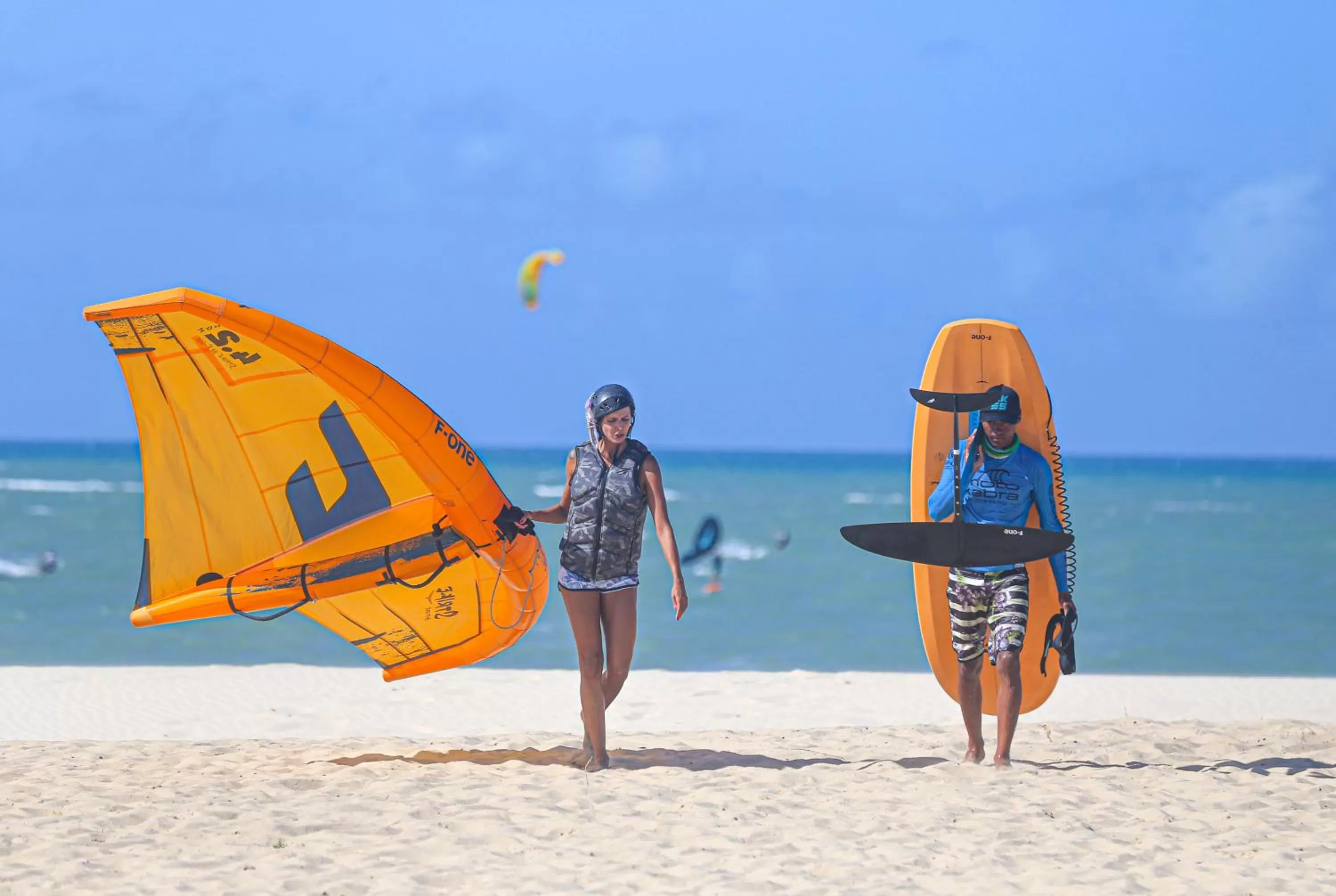 Windsurfing in Kauli Seadi Beach Hotel