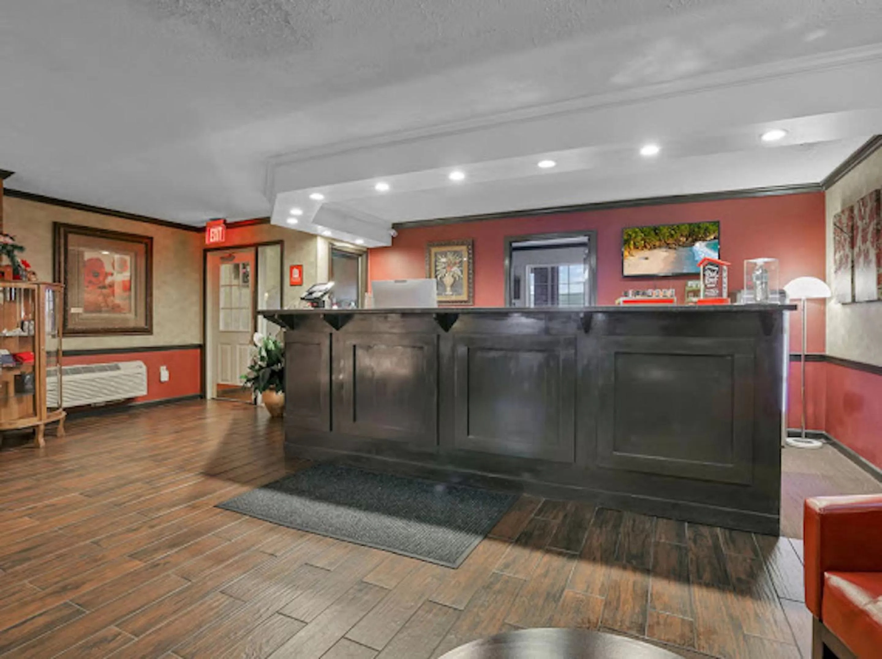 Lobby or reception in Red Roof Inn Uhrichsville